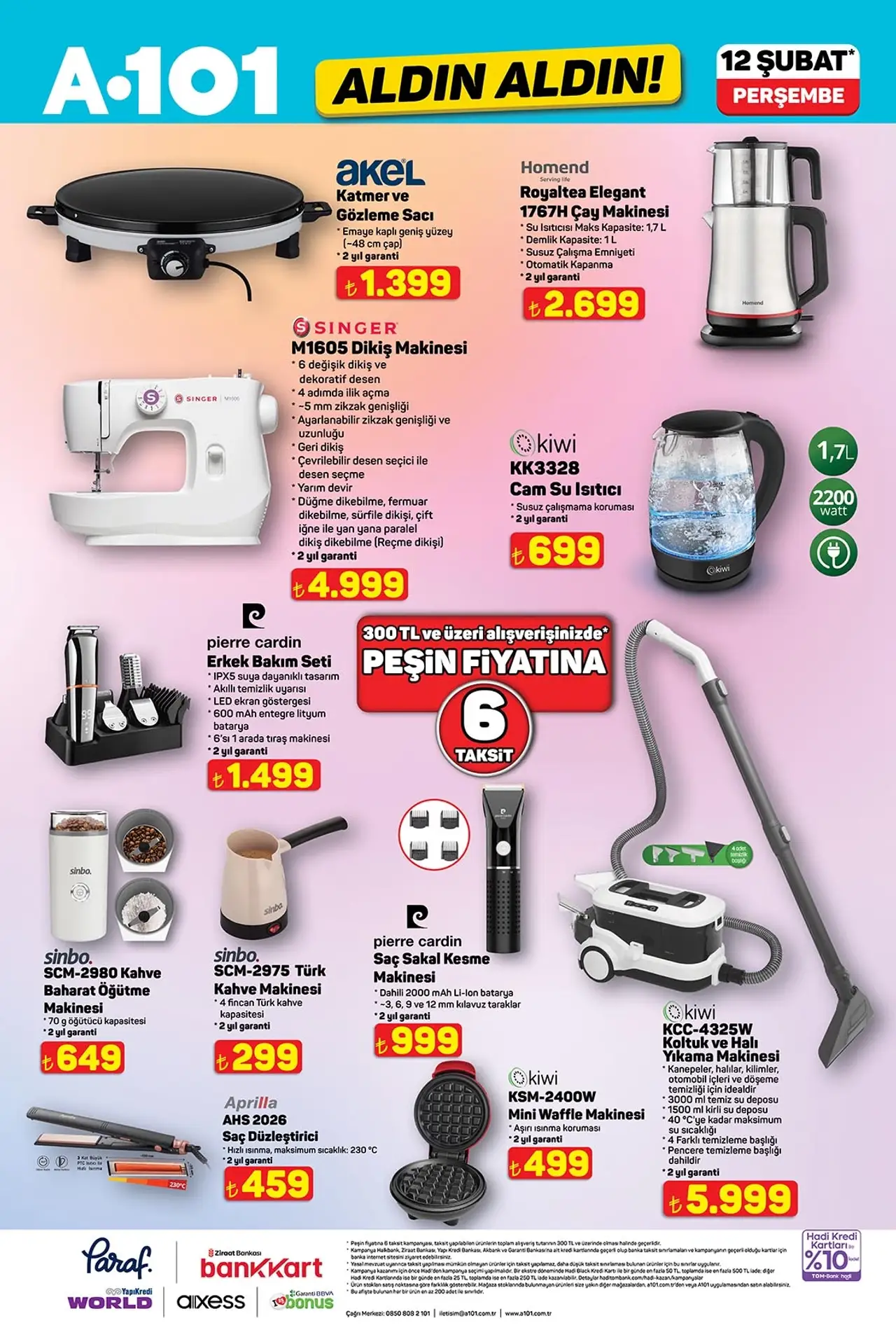 A101 12 Şubat 2026 Aktüel Katalog 2