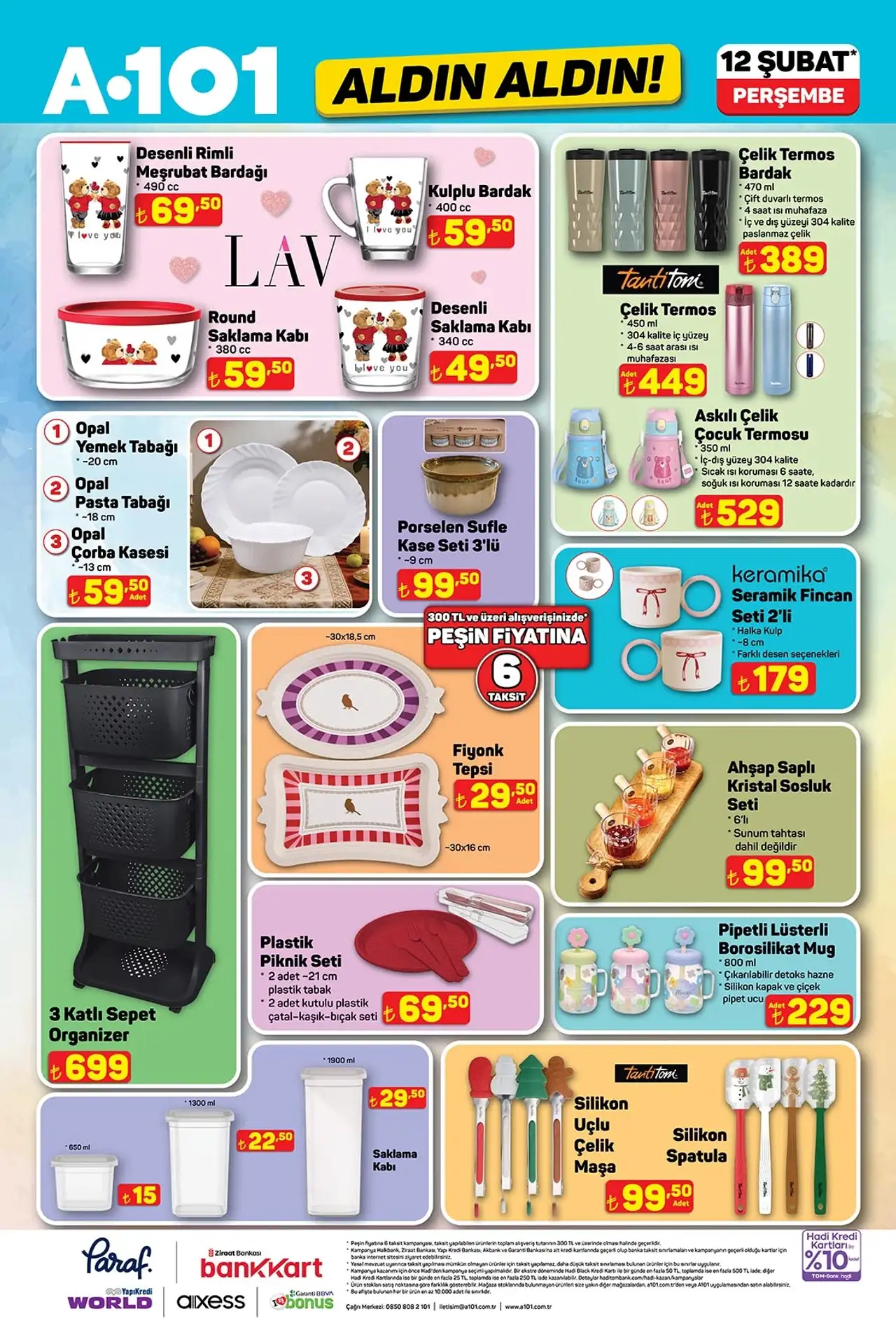 A101 12 Şubat 2026 Aktüel Katalog 6