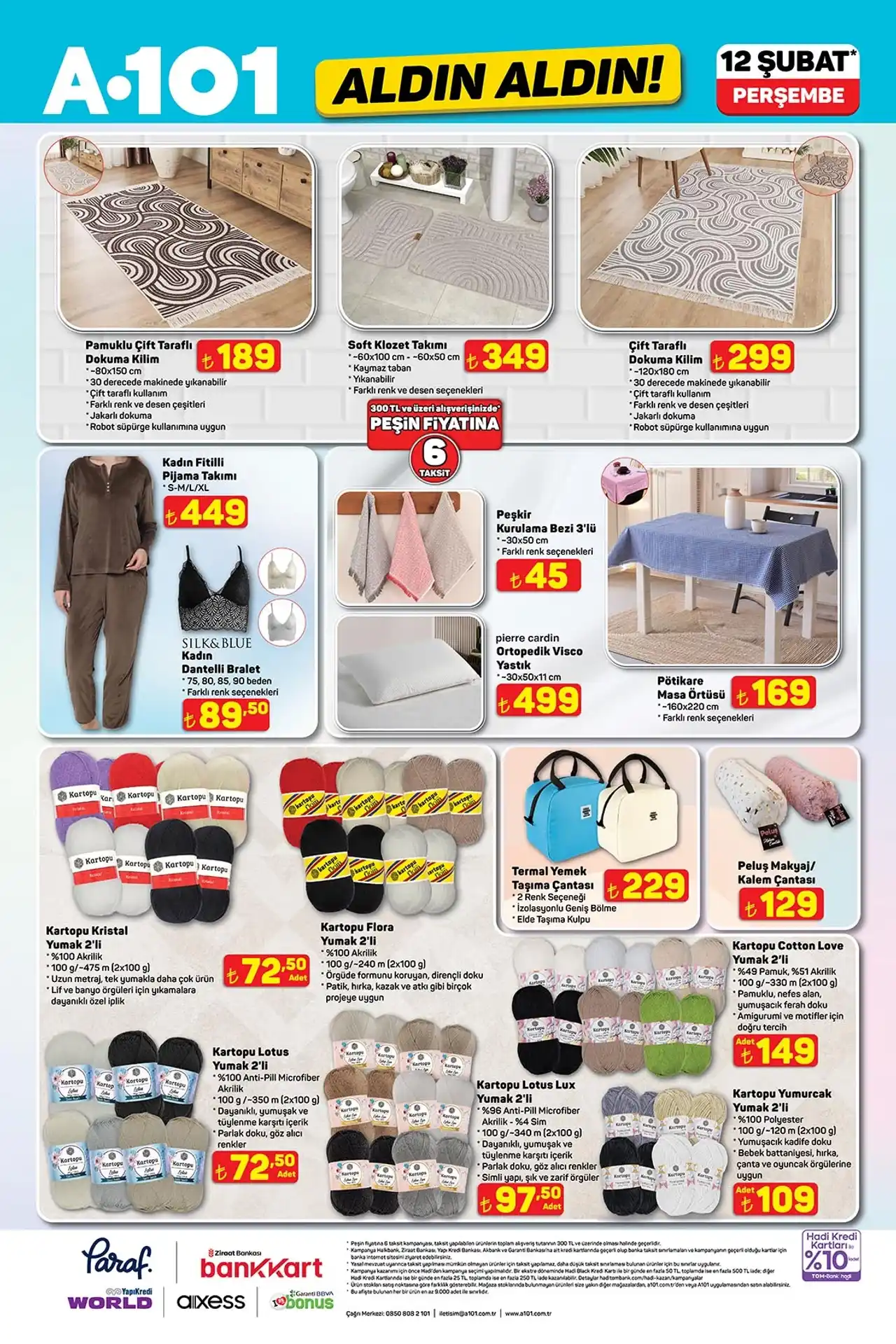 A101 12 Şubat 2026 Aktüel Katalog 8