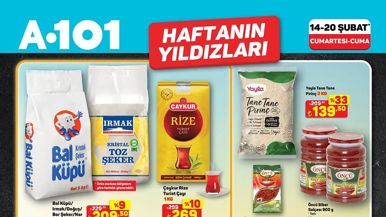 A101 14 Şubat 2026 Aktüel Ürünler Kataloğu