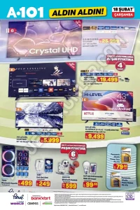 A101 18 Şubat 2026 Aktüel Ürünler Kataloğu: 19 Şubat Kataloğu Yerine Geliyor!