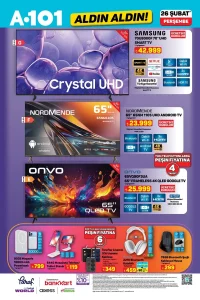 A101 26 Şubat 2026 Aktüel Ürünler Kataloğu