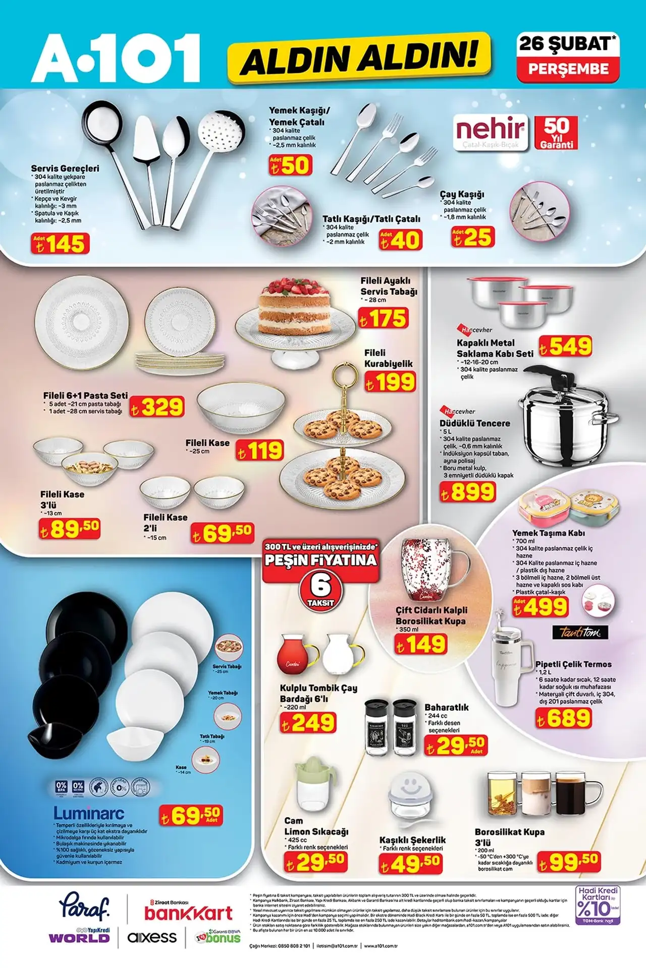 A101 26 Şubat 2026 Aktüel Ürünler Kataloğu Sayfa 4