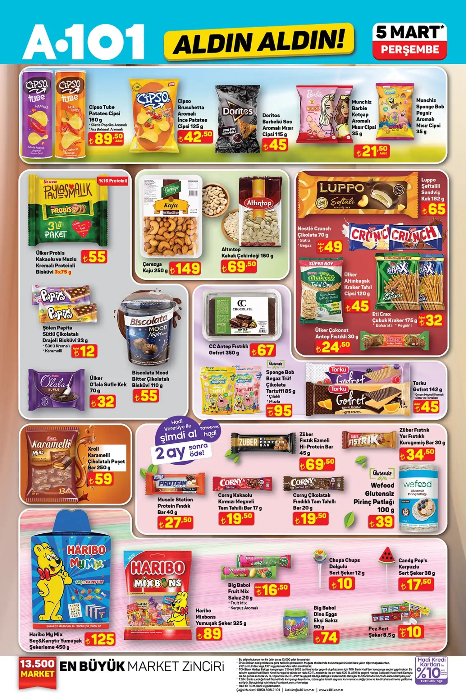 A101 5 Mart 2026 Tek Katalog Sayfası 12
