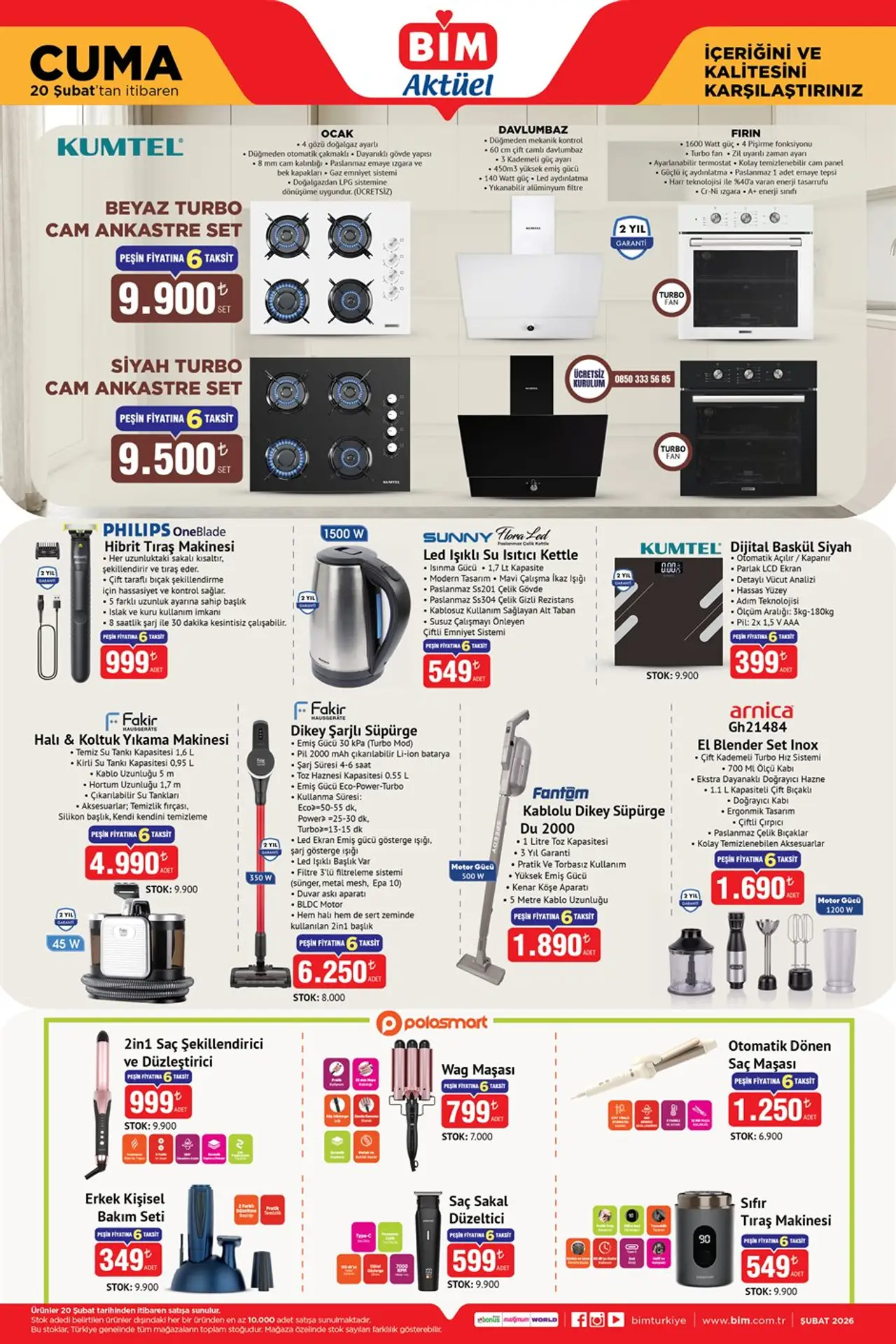 BİM 20 Şubat 2026 Aktüel Katalog 2