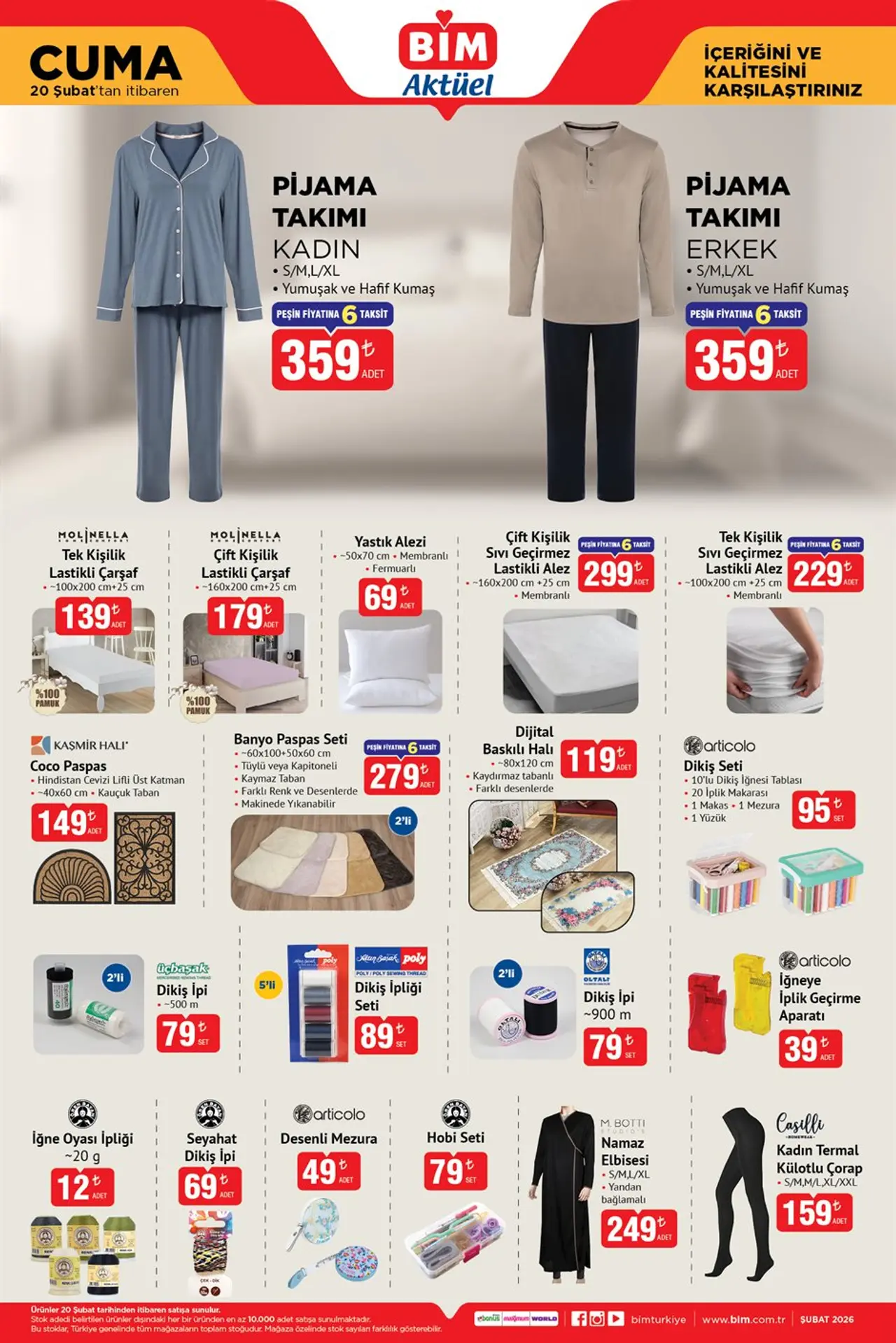 BİM 20 Şubat 2026 Aktüel Katalog 5