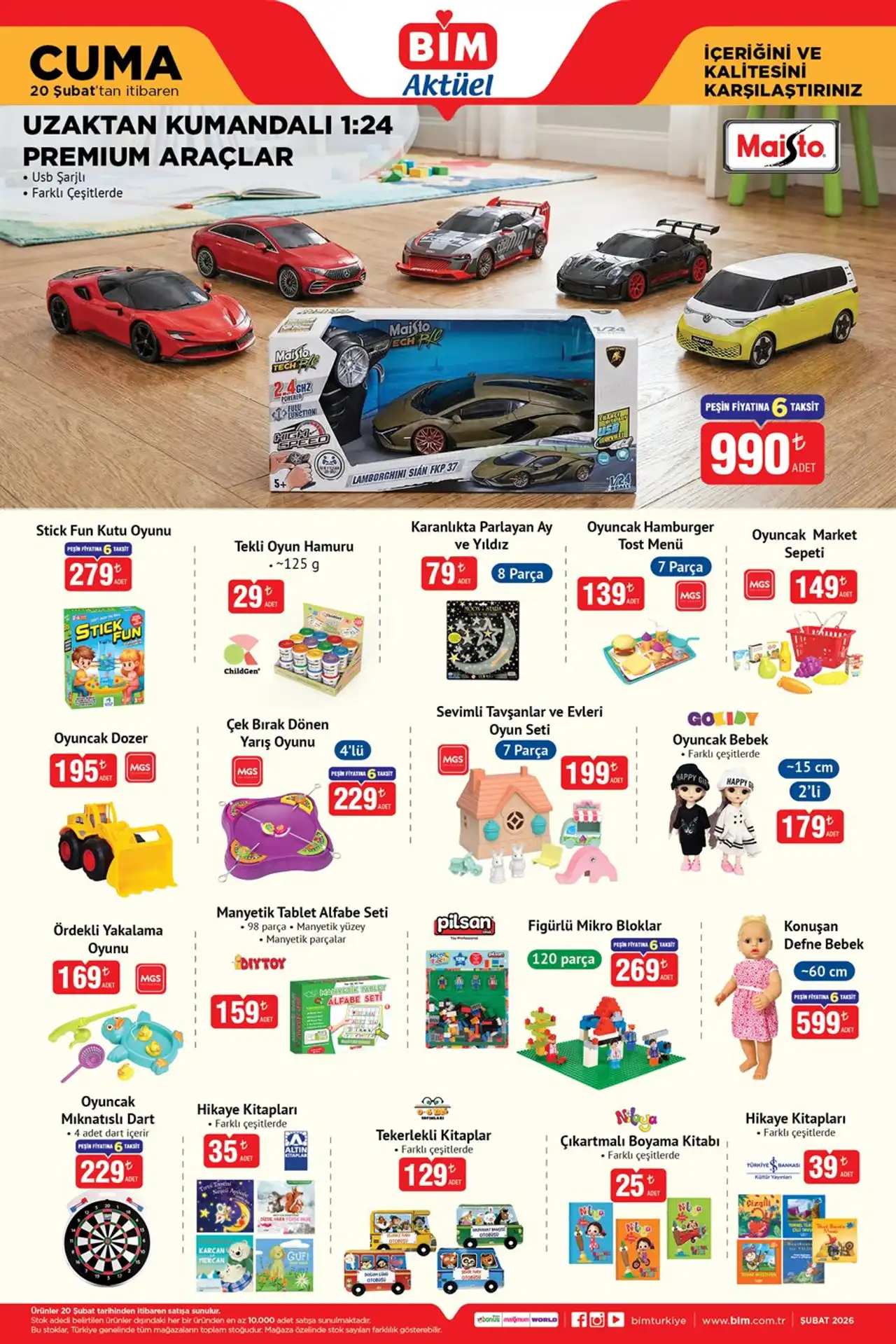 BİM 20 Şubat 2026 Aktüel Katalog 6