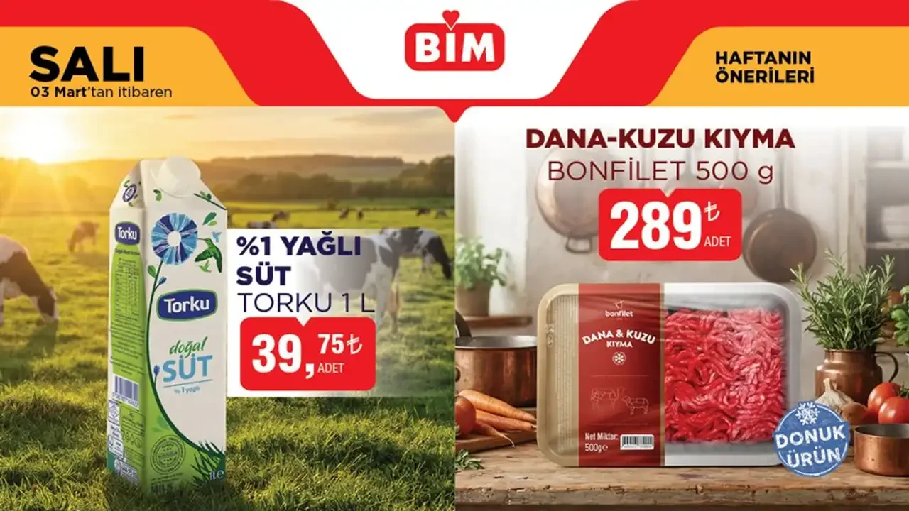 BİM 3 Mart 2026 Aktüel Ürünler Kataloğu
