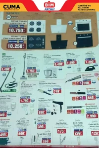 BİM 6 Mart 2026 Aktüel Ürünler Kataloğu