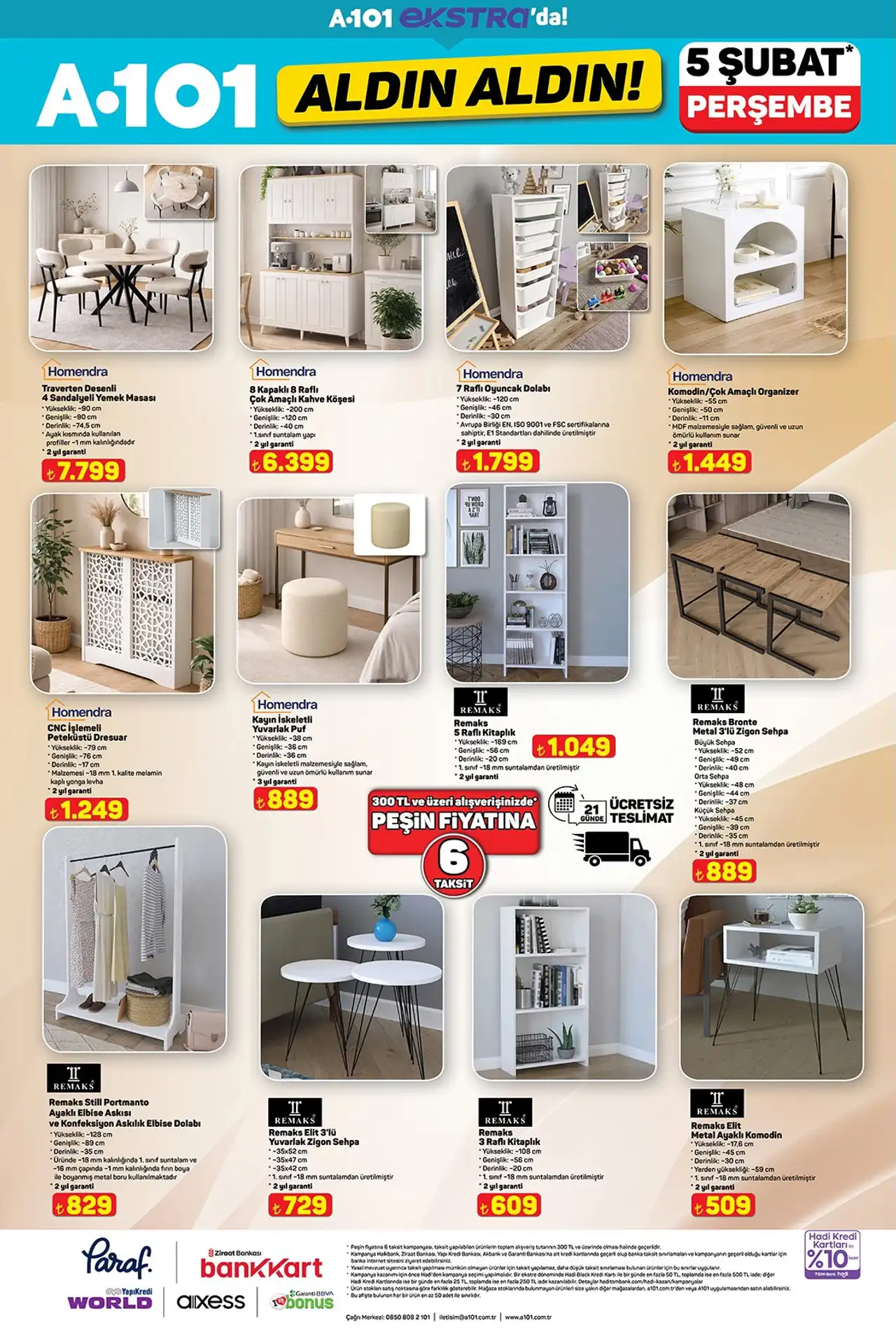 A101 5 Ocak 2026 Ekstra Kataloğu 5