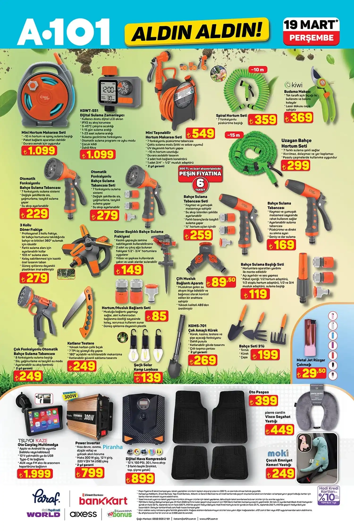A101 19 Mart 2026 Aktüel Ürünler Kataloğu 1