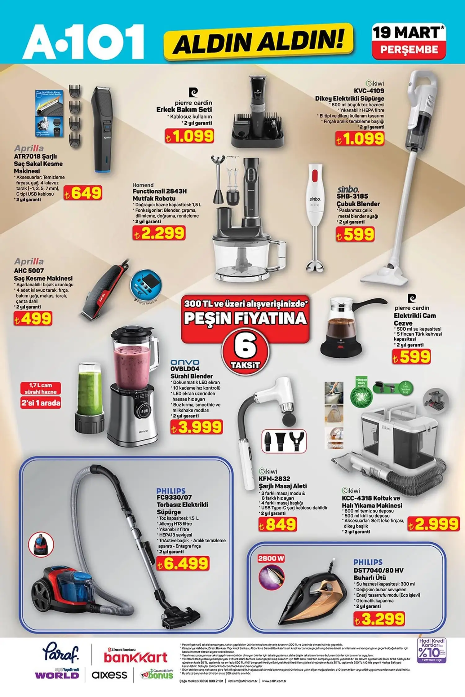 A101 19 Mart 2026 Aktüel Ürünler Kataloğu 3
