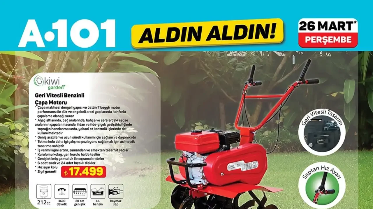 A101 26 Mart 2026 Aktüel Ürünler Kataloğu