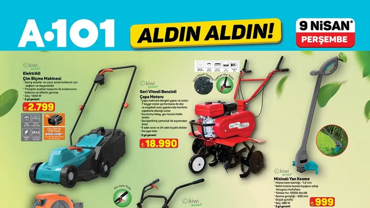 A101 9 Nisan 2026 Aktüel Ürünler Kataloğu