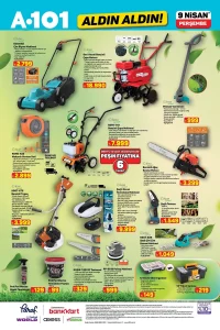 A101 9 Nisan 2026 Aktüel Ürünler Kataloğu