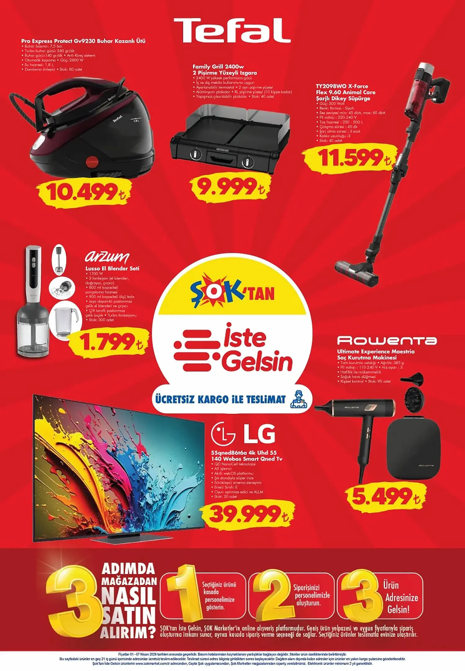 ŞOK 1 Nisan 2026 Aktüel Ürünler Kataloğu 8