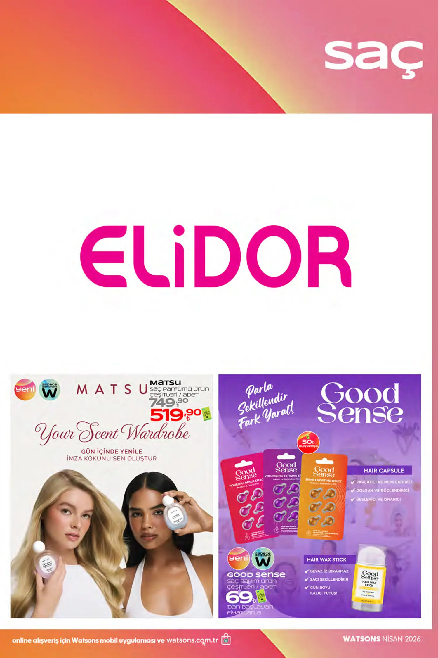 Watsons Nisan 2026 Kataloğu – 4. Aktüel Katalog 31