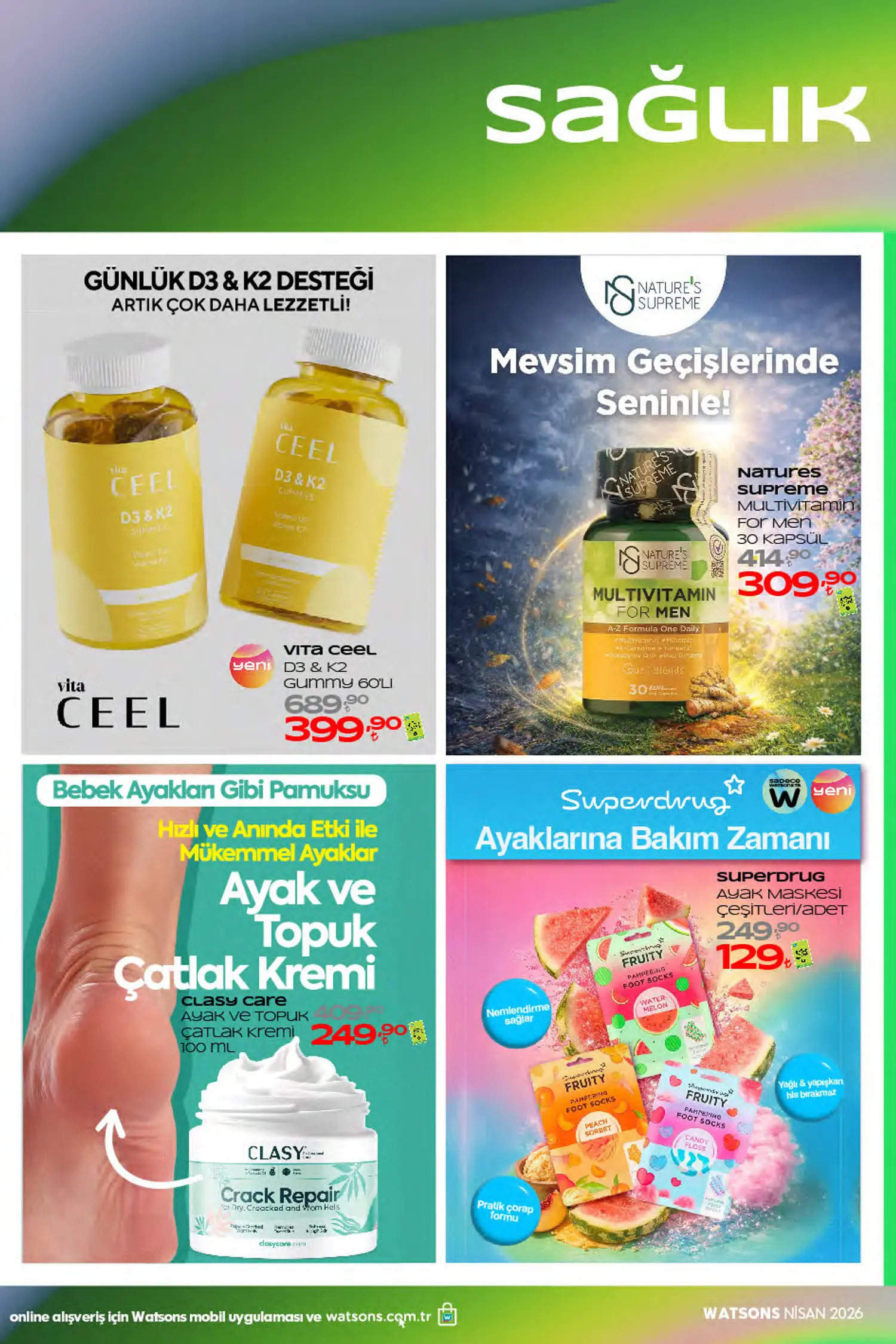 Watsons Nisan 2026 Kataloğu – 4. Aktüel Katalog 43