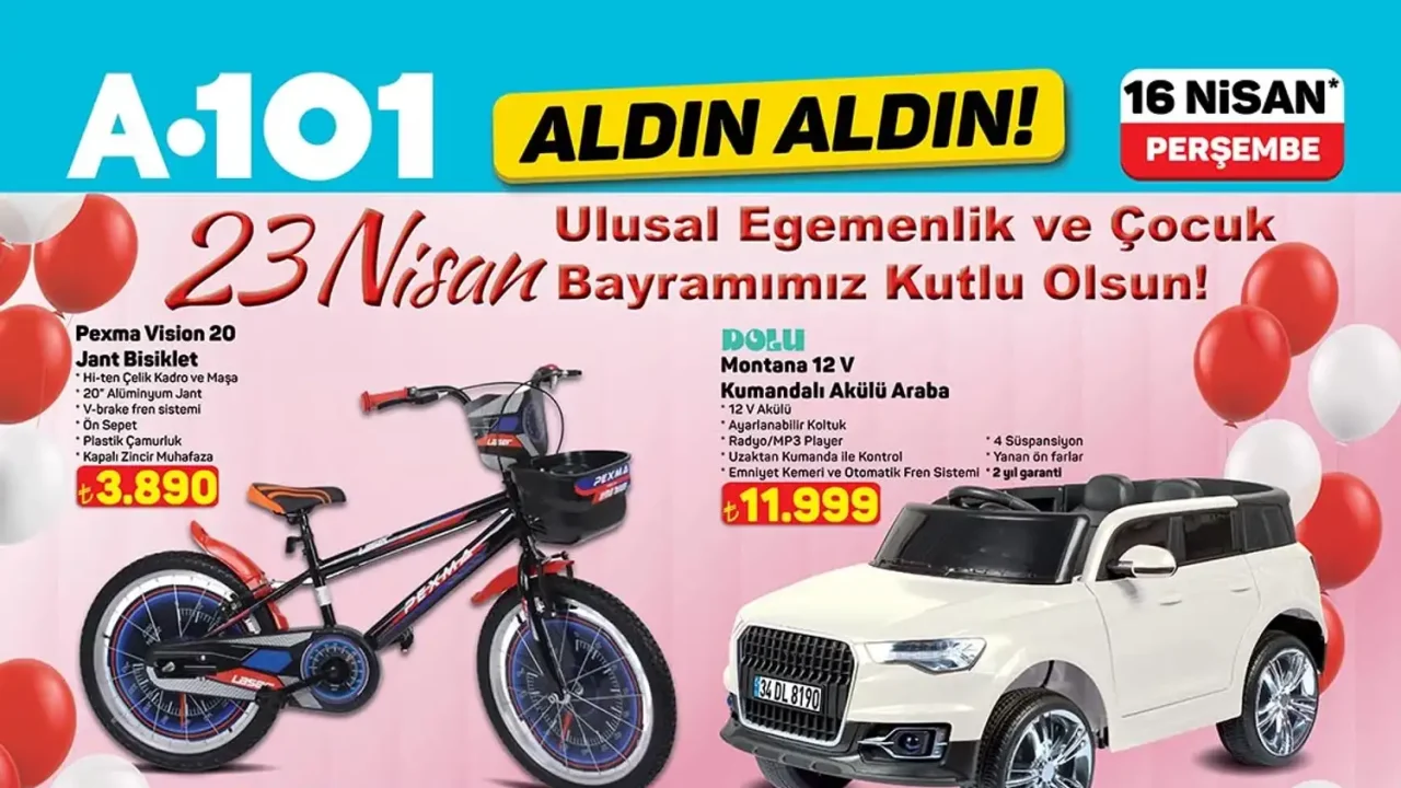 A101 16 Nisan 2026 Aktüel Ürünler Kataloğu