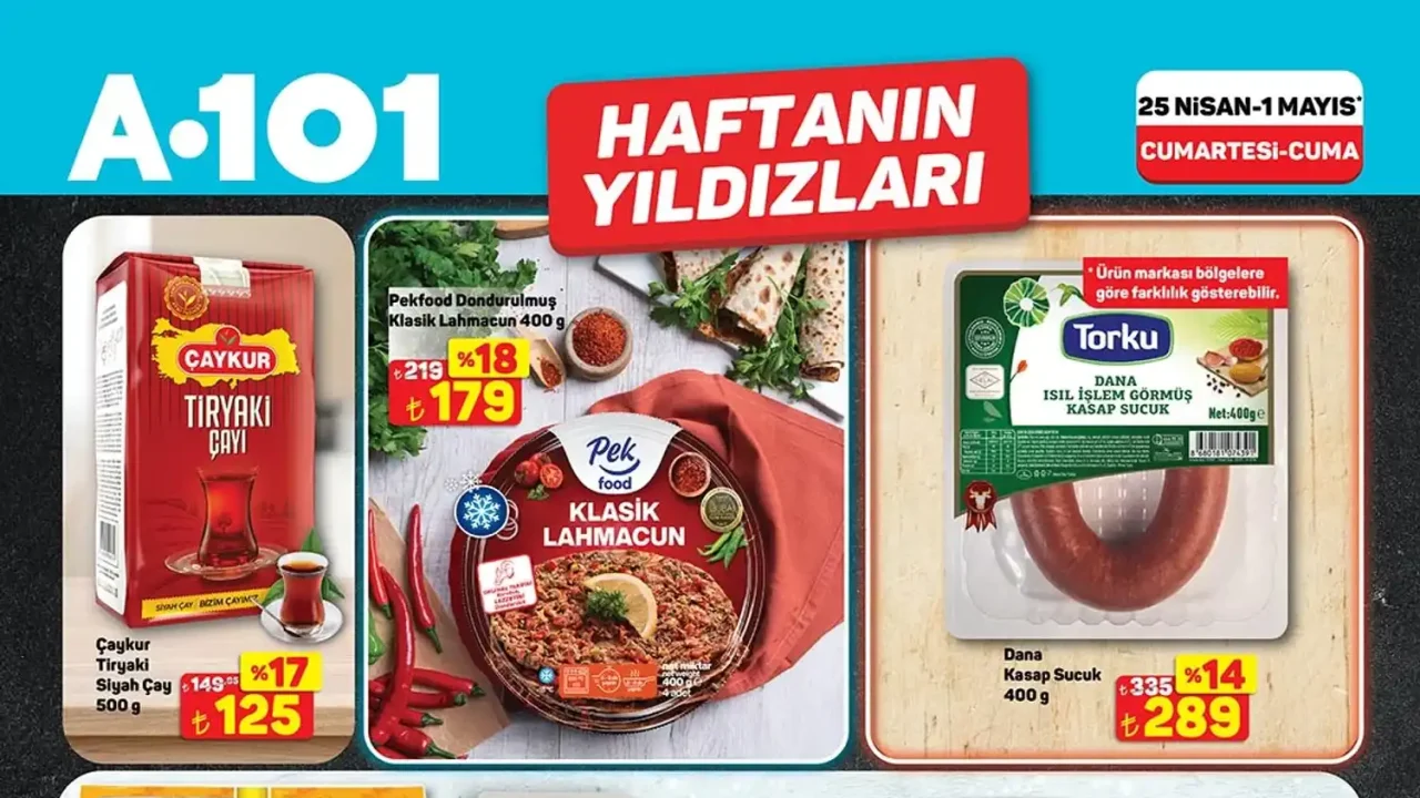 A101 25 Nisan 2026 Aktüel Ürünler Kataloğu