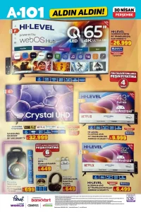 A101 30 Nisan 2026 Aktüel Ürünler Kataloğu
