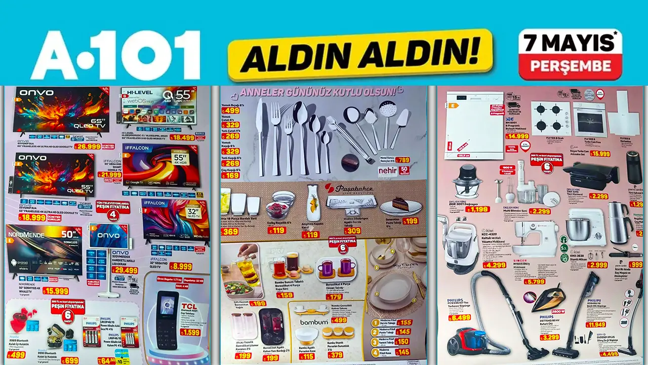 A101 7 Mayıs 2026 Aktüel Ürünler Kataloğu