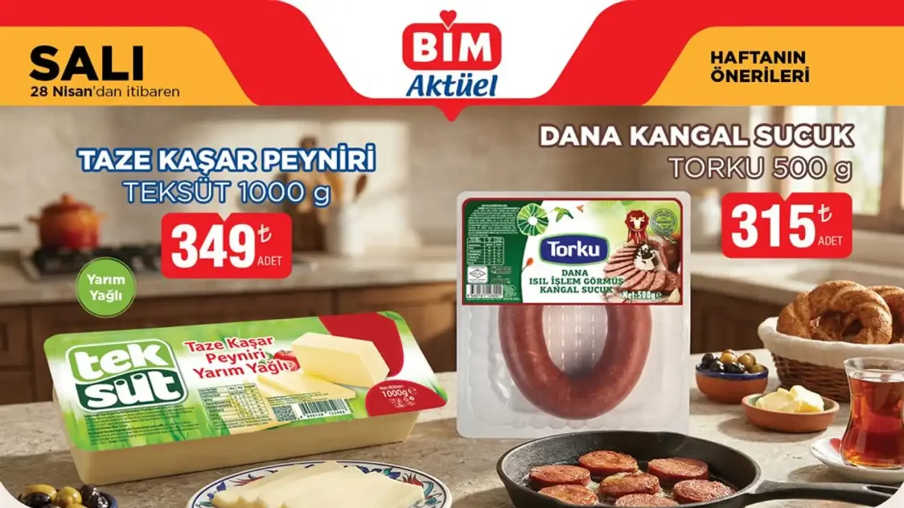 BİM 28 Nisan 2026 Aktüel Ürünler Kataloğu