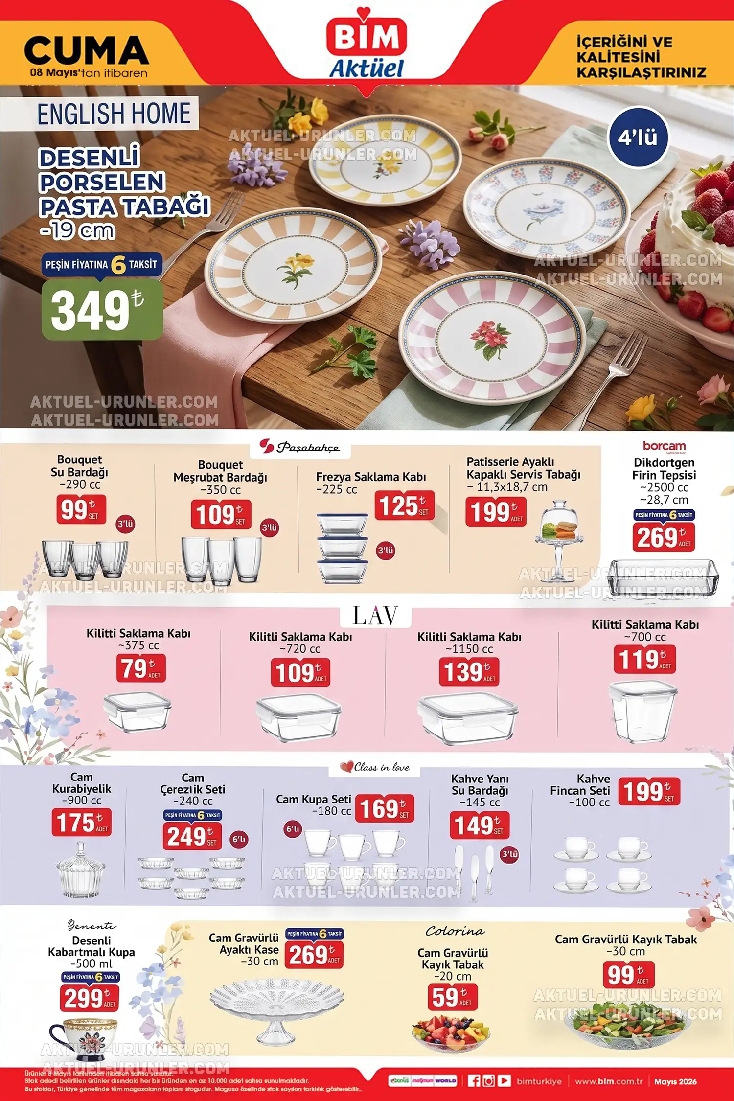 BİM 8 Mayıs 2026 Aktüel Ürünler Kataloğu 1