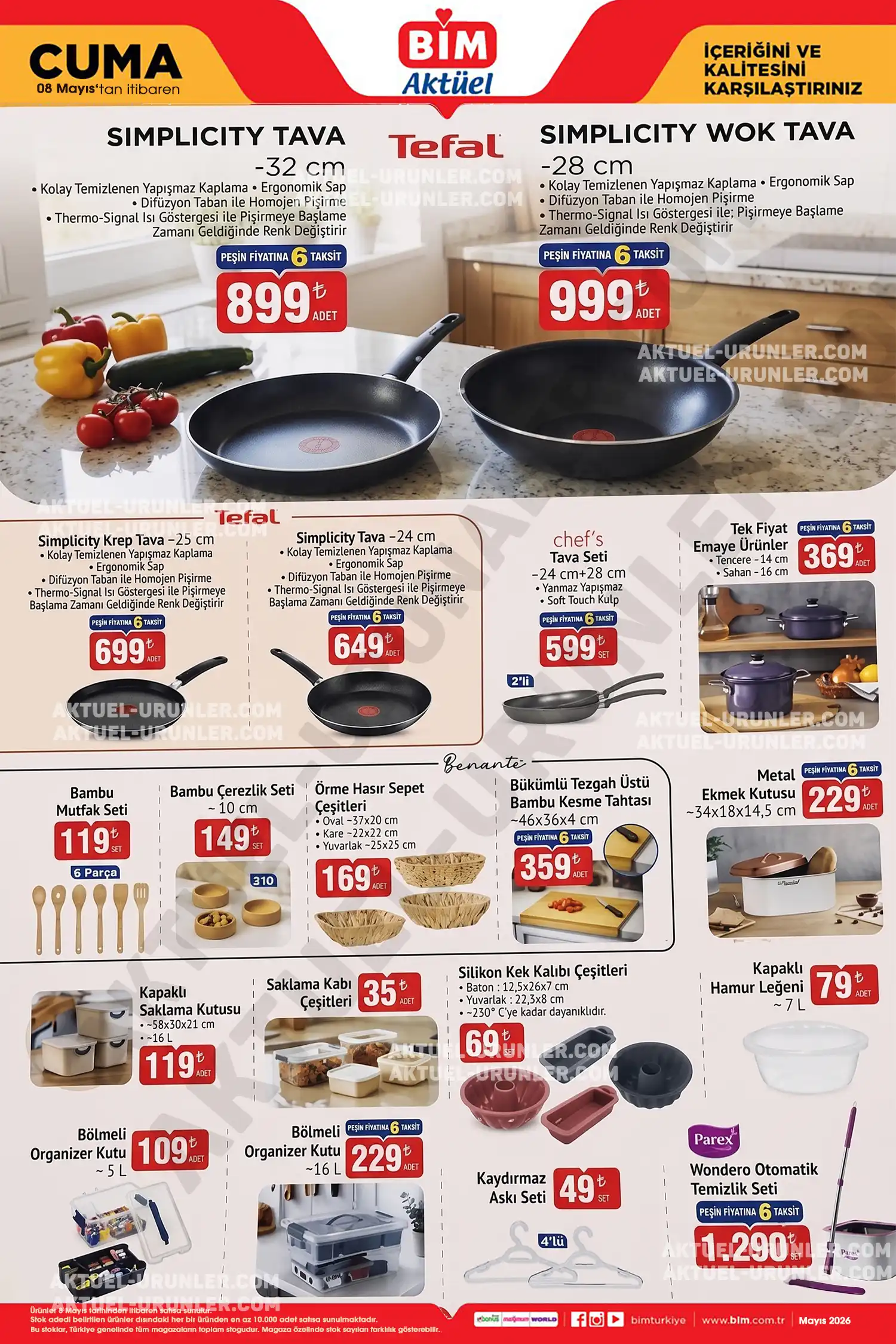 BİM 8 Mayıs 2026 Aktüel Ürünler Kataloğu 2