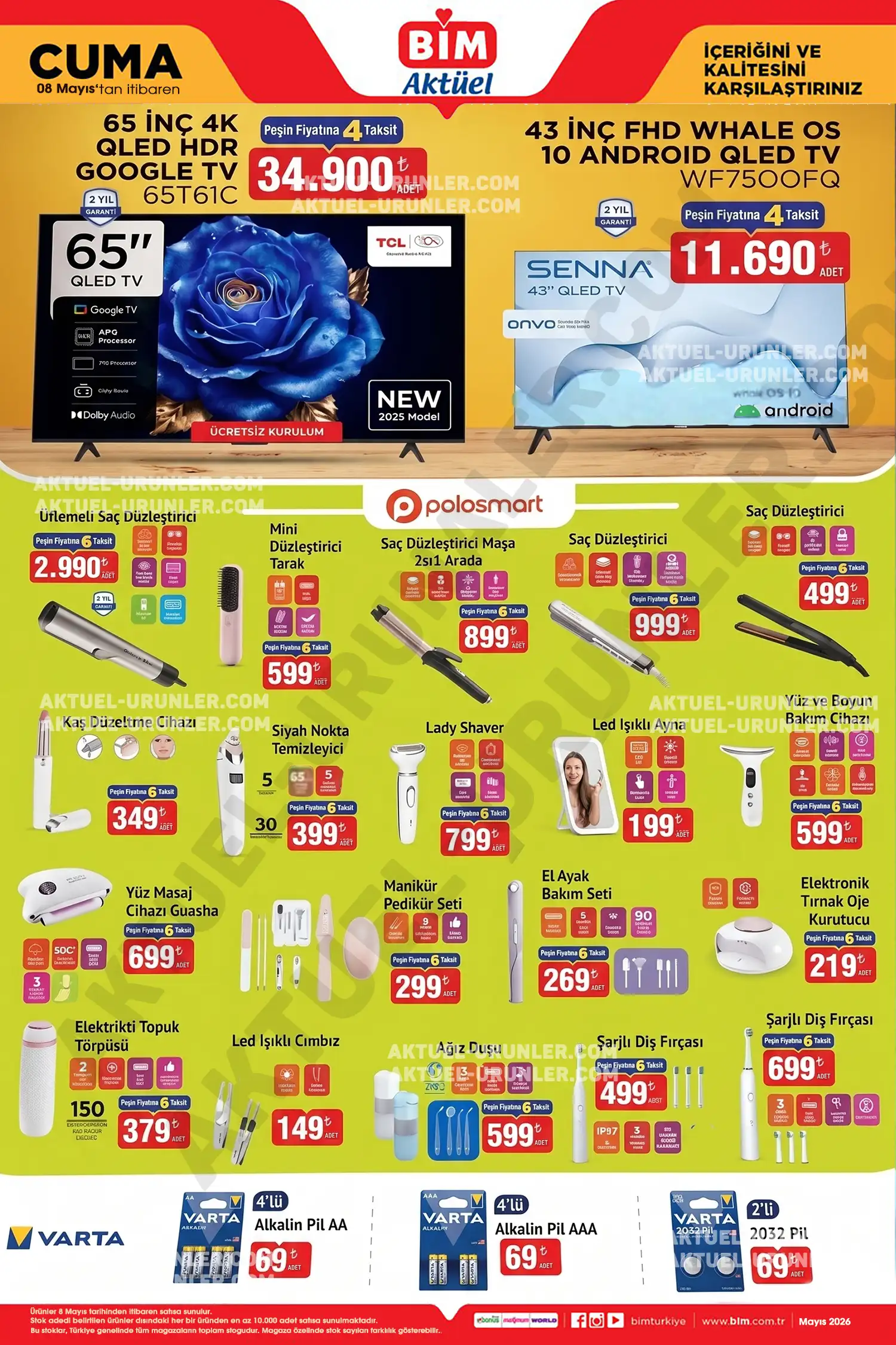 BİM 8 Mayıs 2026 Aktüel Ürünler Kataloğu 3