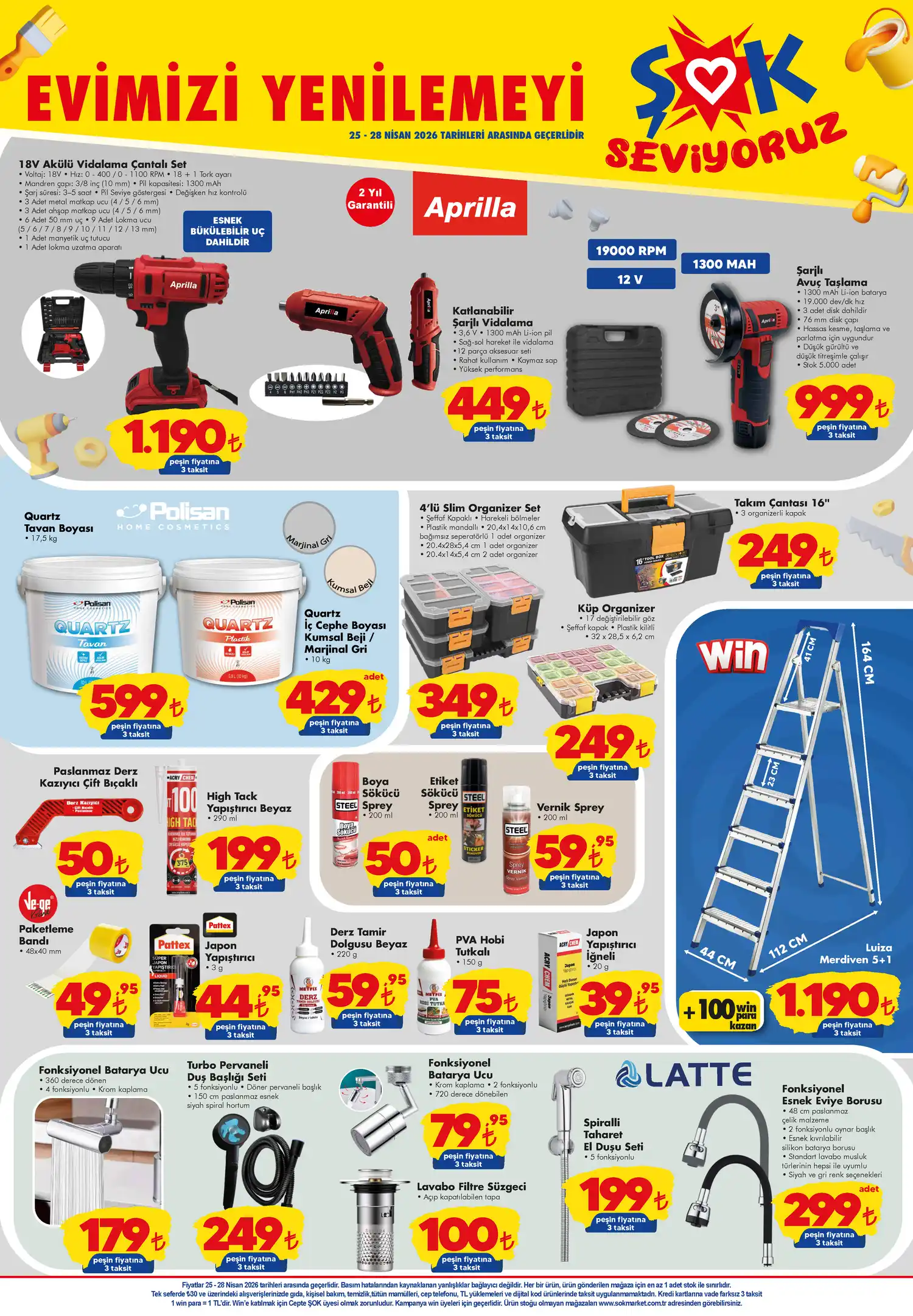 ŞOK 25 Nisan 2026 Aktüel Ürünler Kataloğu 1
