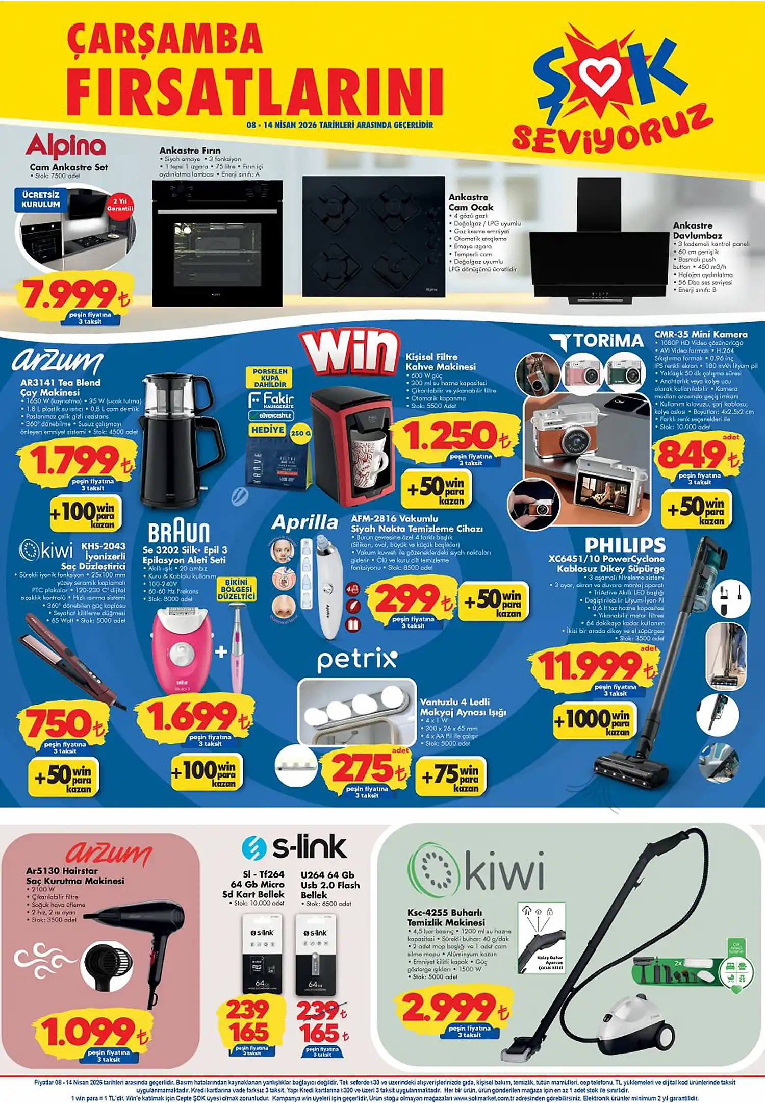 Şok 8 Nisan 2026 Aktüel Ürünler Kataloğu 1