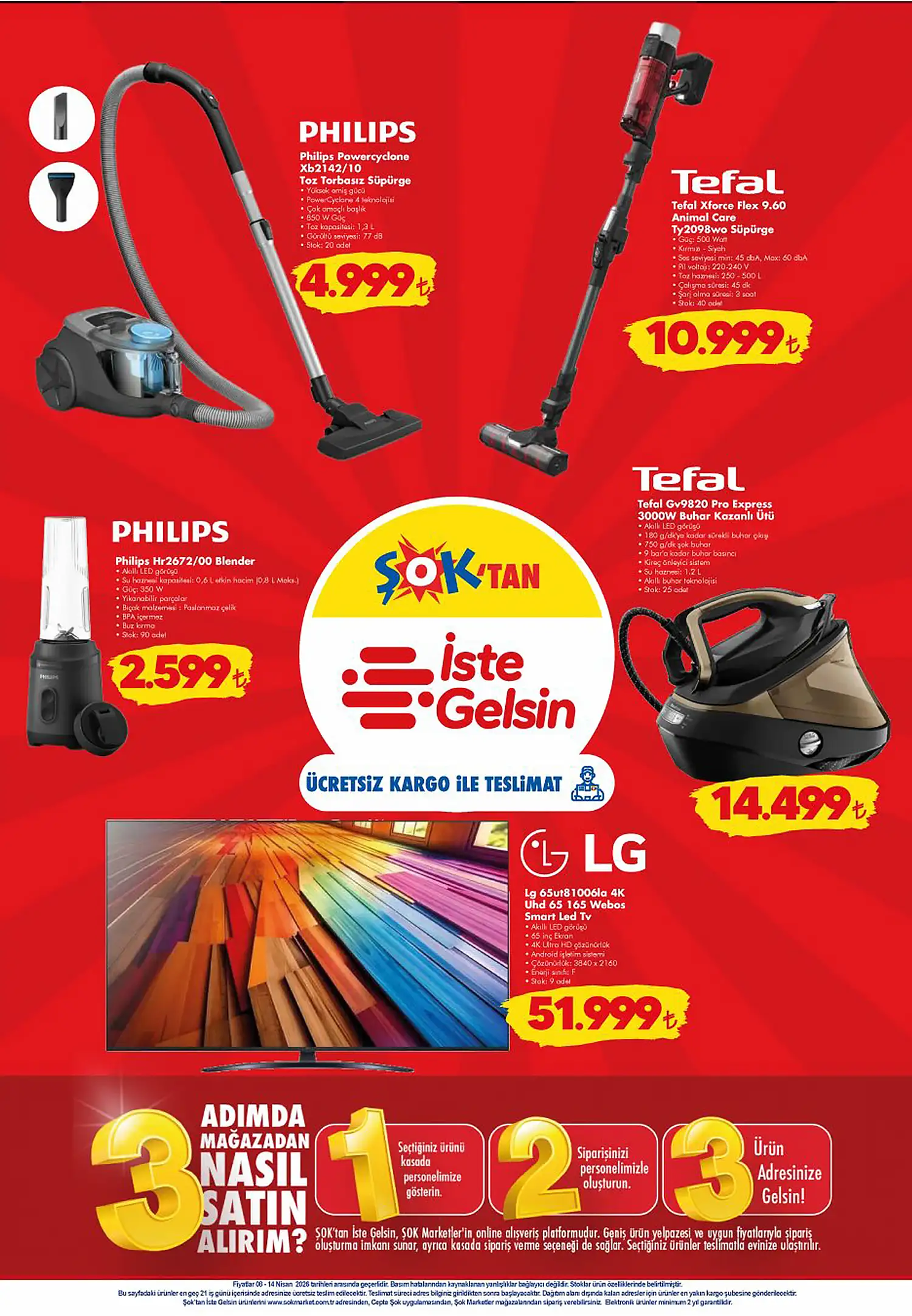 Şok 8 Nisan 2026 Aktüel Ürünler Kataloğu 8