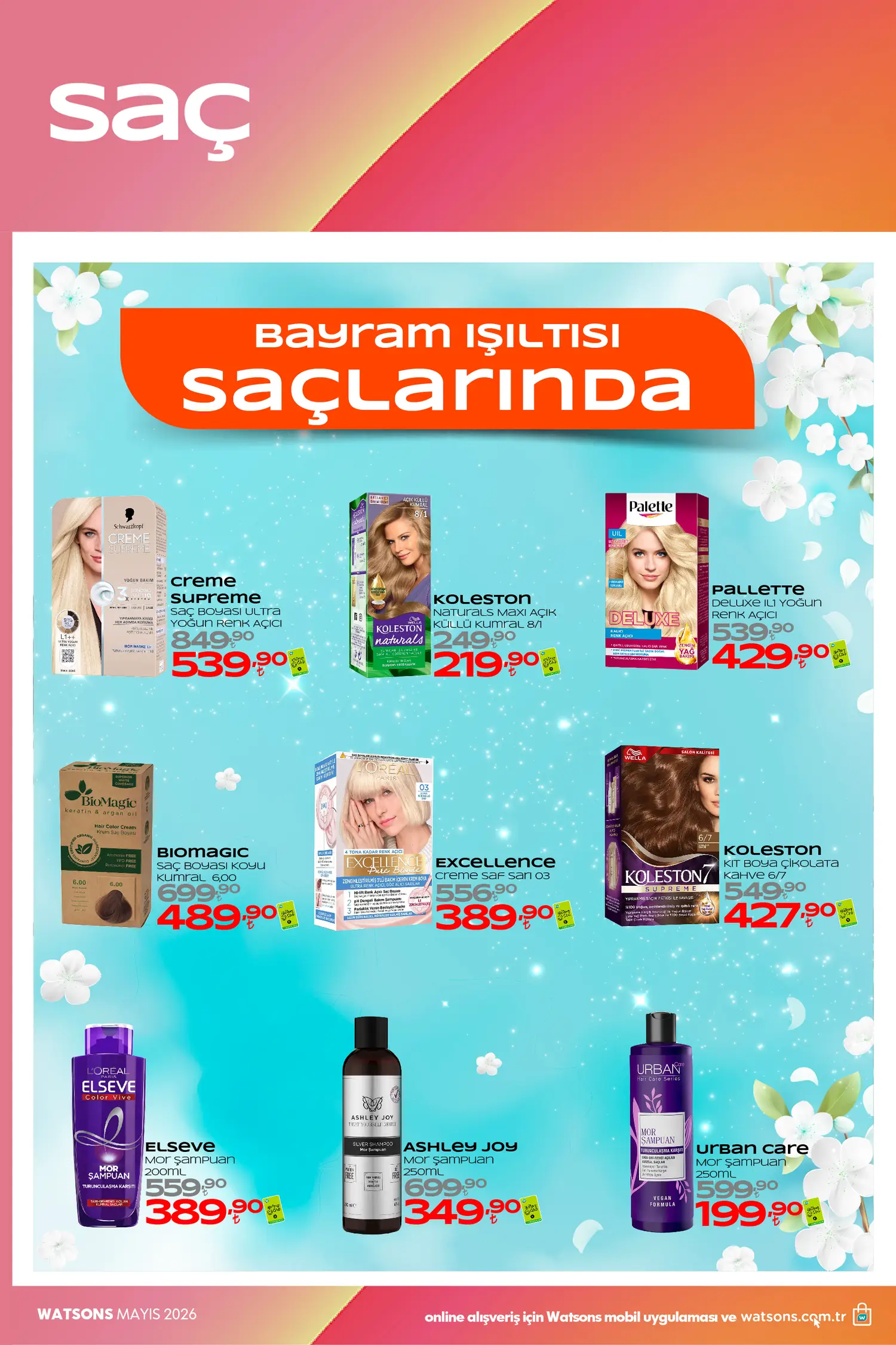 Watsons Mayıs 2026 Kataloğu – 5. Aktüel Katalog 34