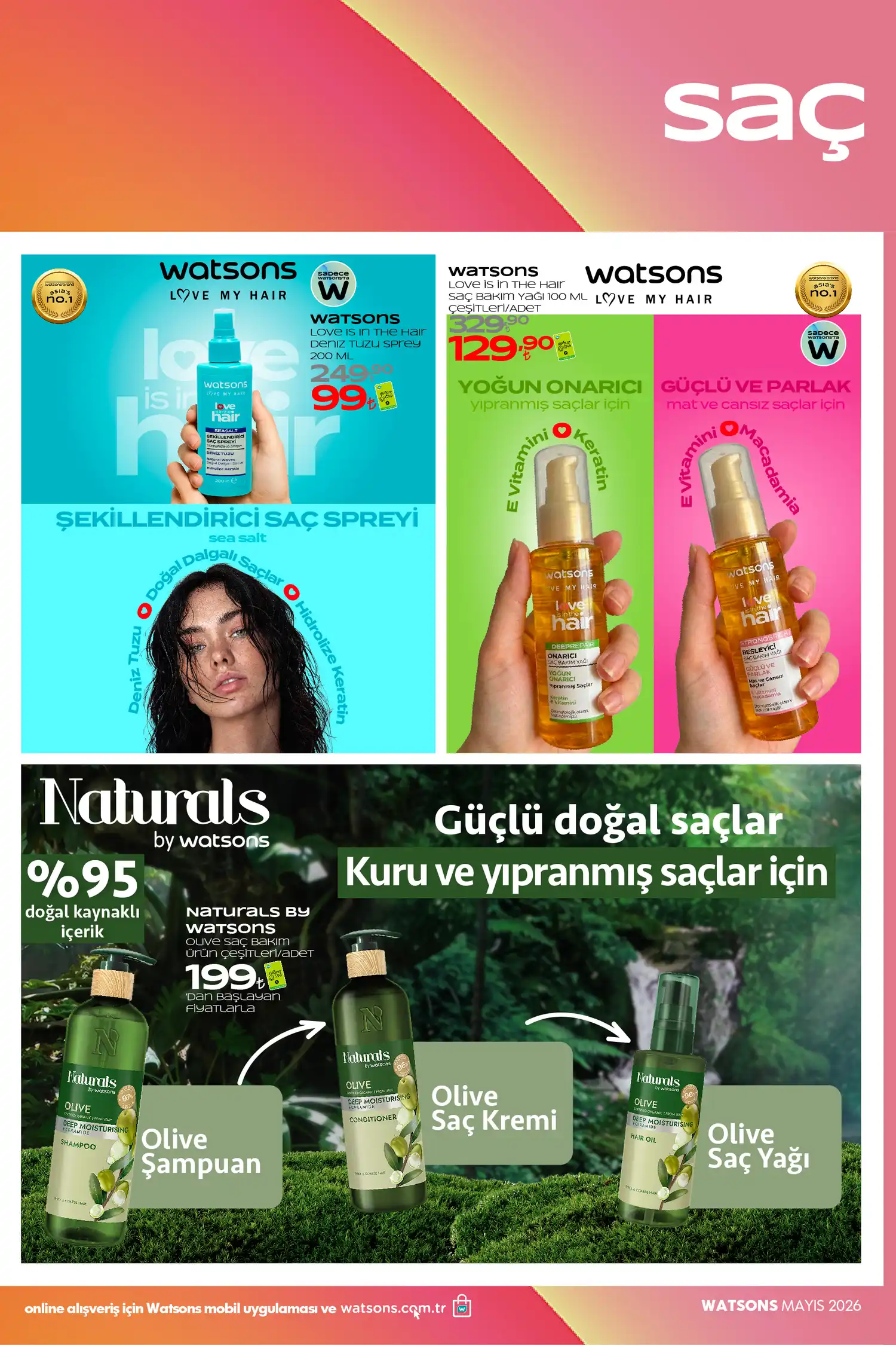 Watsons Mayıs 2026 Kataloğu – 5. Aktüel Katalog 35