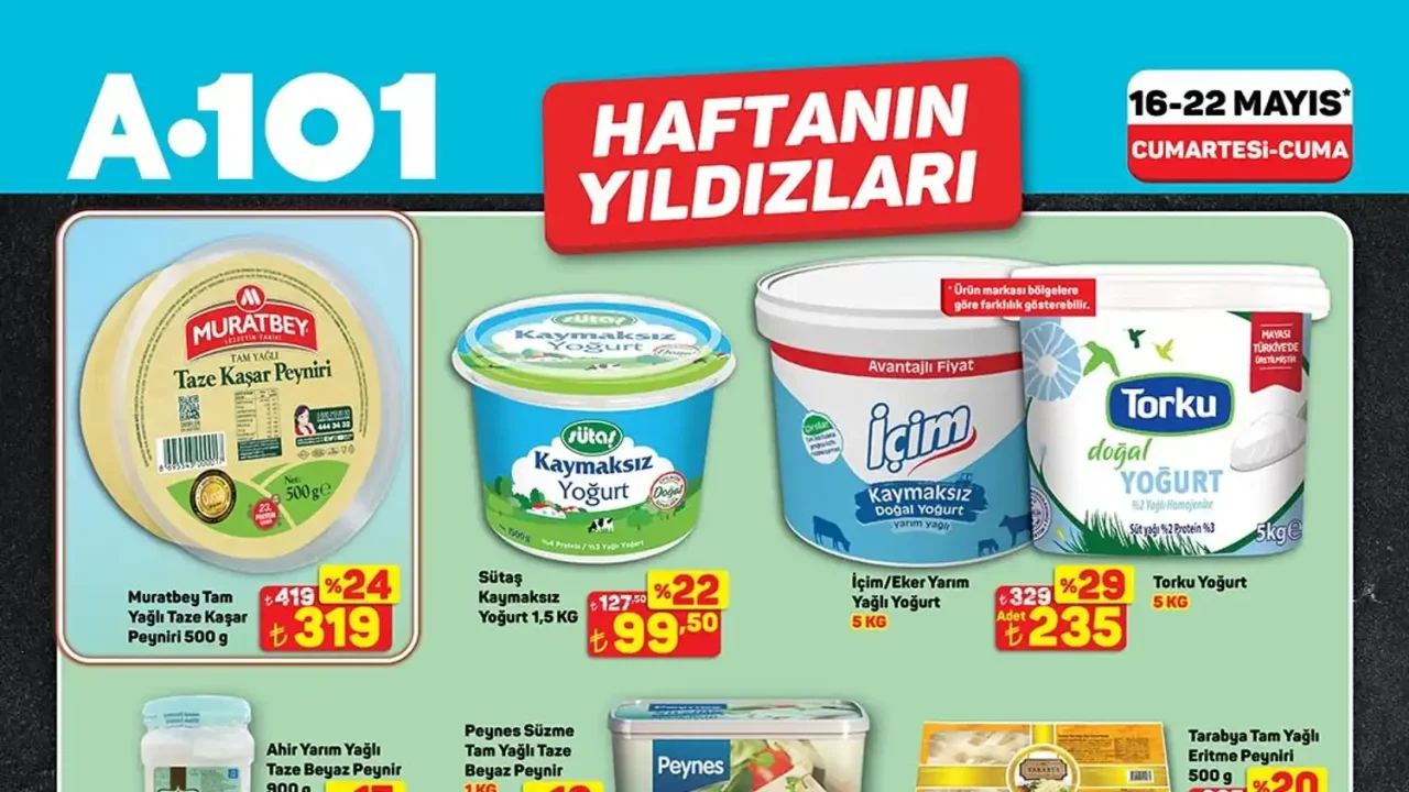 A101 16 Mayıs 2026 Aktüel Ürünler Kataloğu