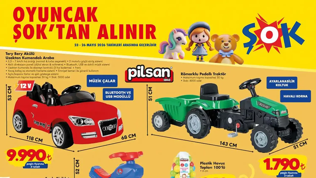 ŞOK 23 Mayıs 2026 Aktüel Ürünler Kataloğu