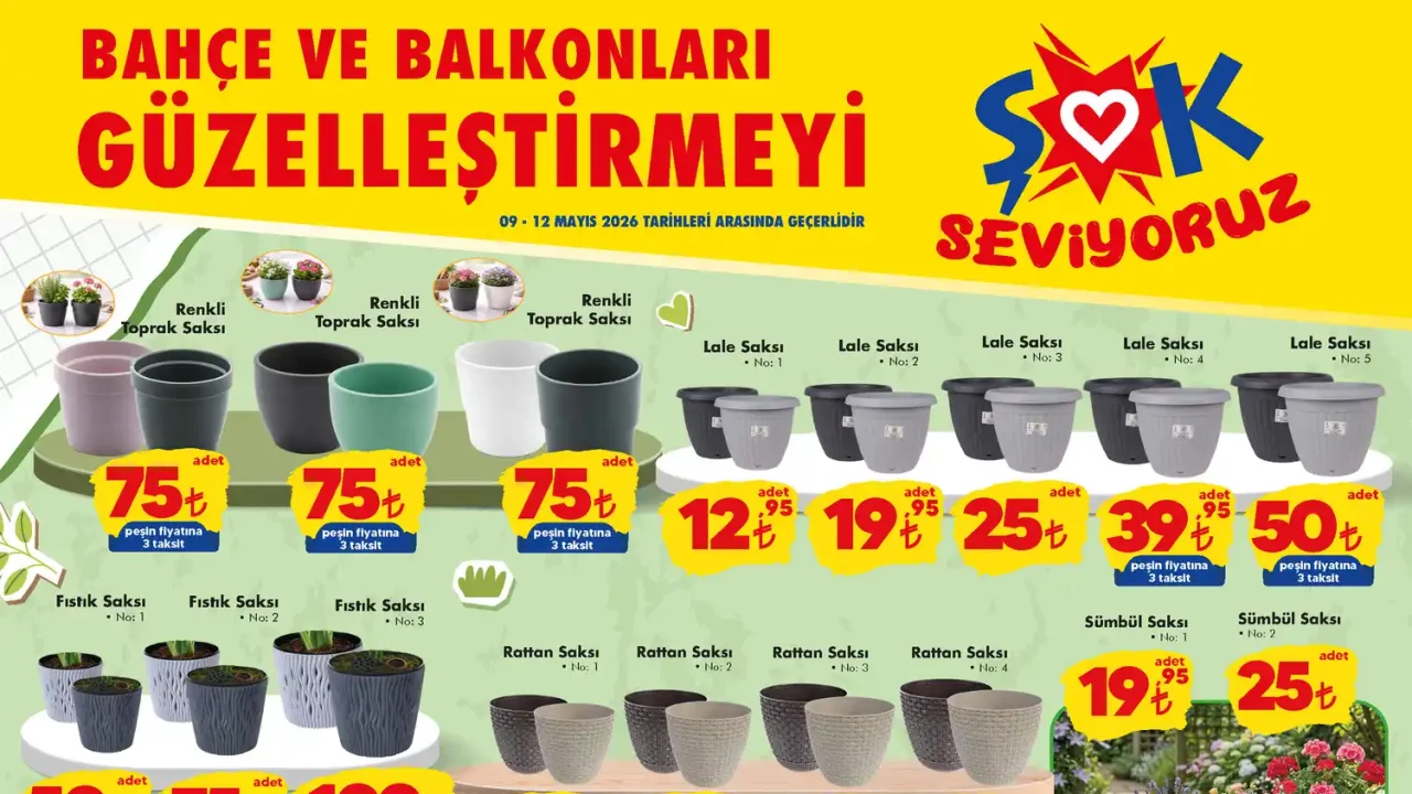 ŞOK 9 Mayıs 2026 Aktüel Ürünler Kataloğu