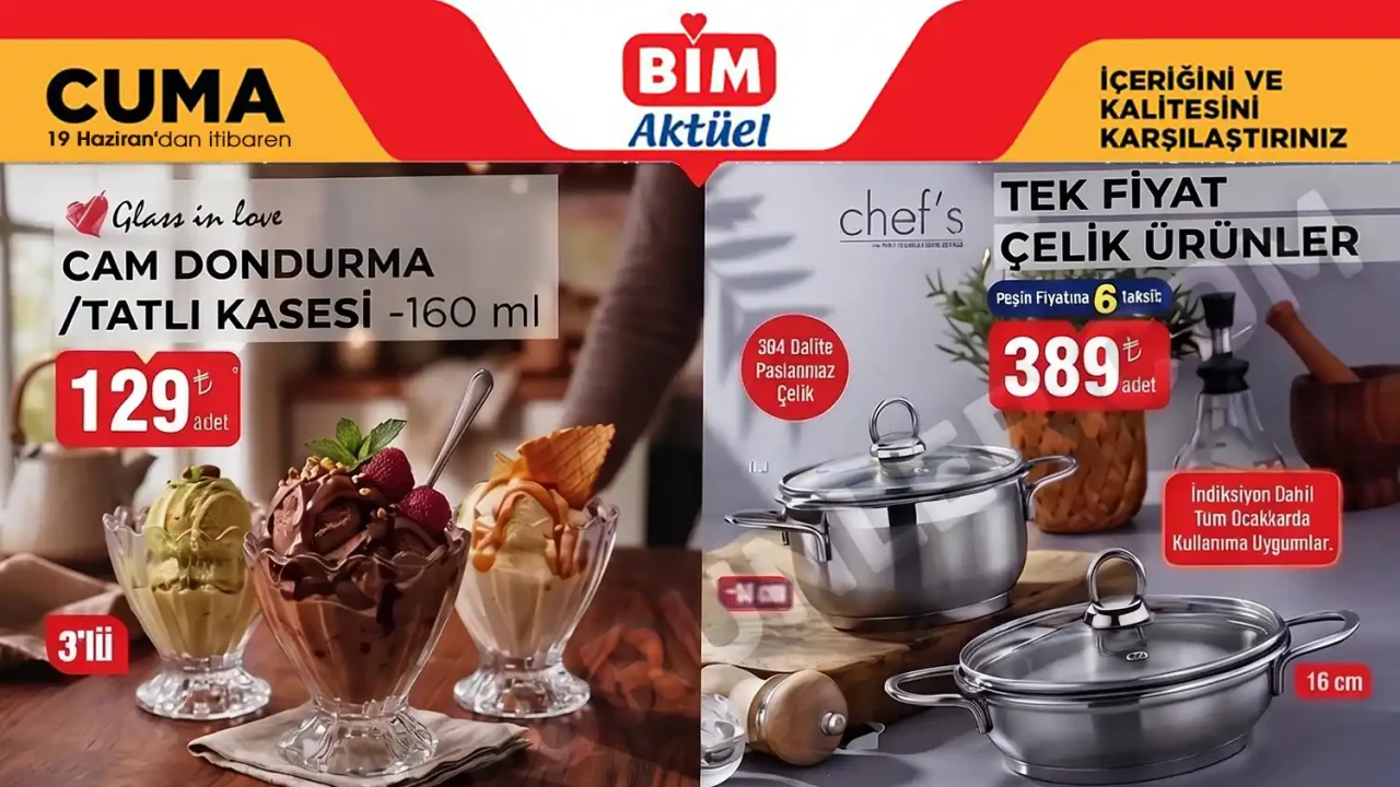 BİM 19 Haziran 2026 Aktüel Ürünler Kataloğu