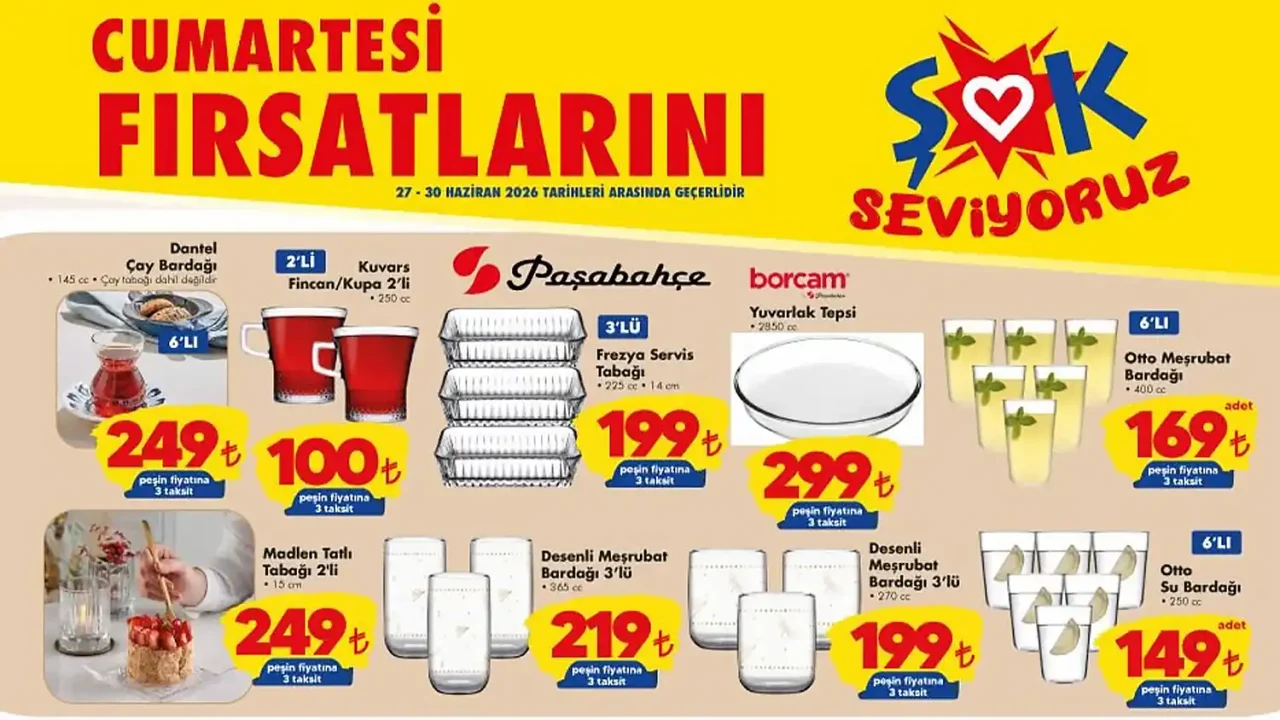 ŞOK 27 Haziran 2026 Aktüel Ürünler Kataloğu