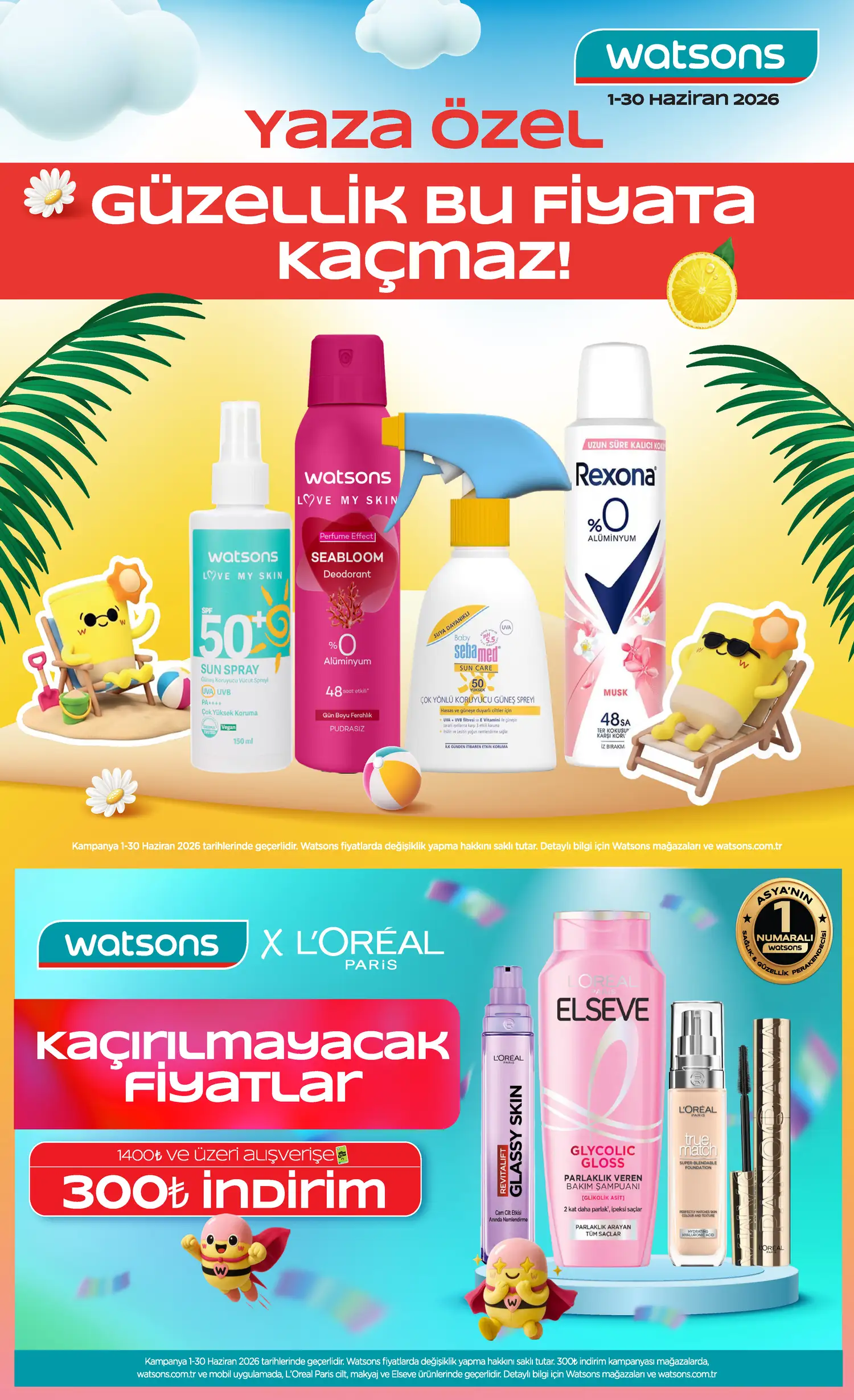Watsons Haziran 2026 Kataloğu – 6. Aktüel Katalog 1