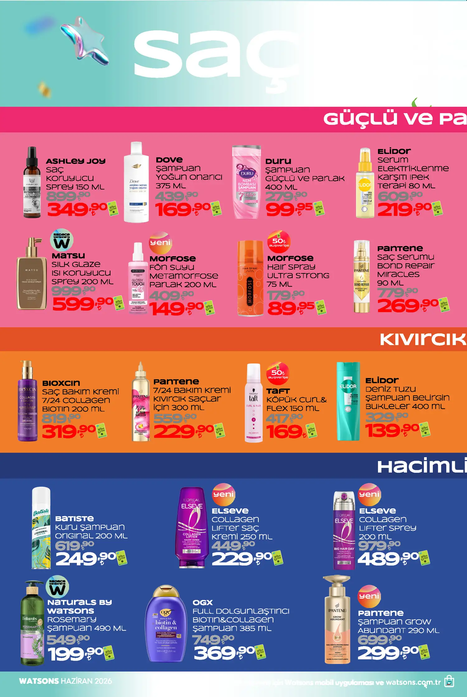 Watsons Haziran 2026 Kataloğu – 6. Aktüel Katalog 8