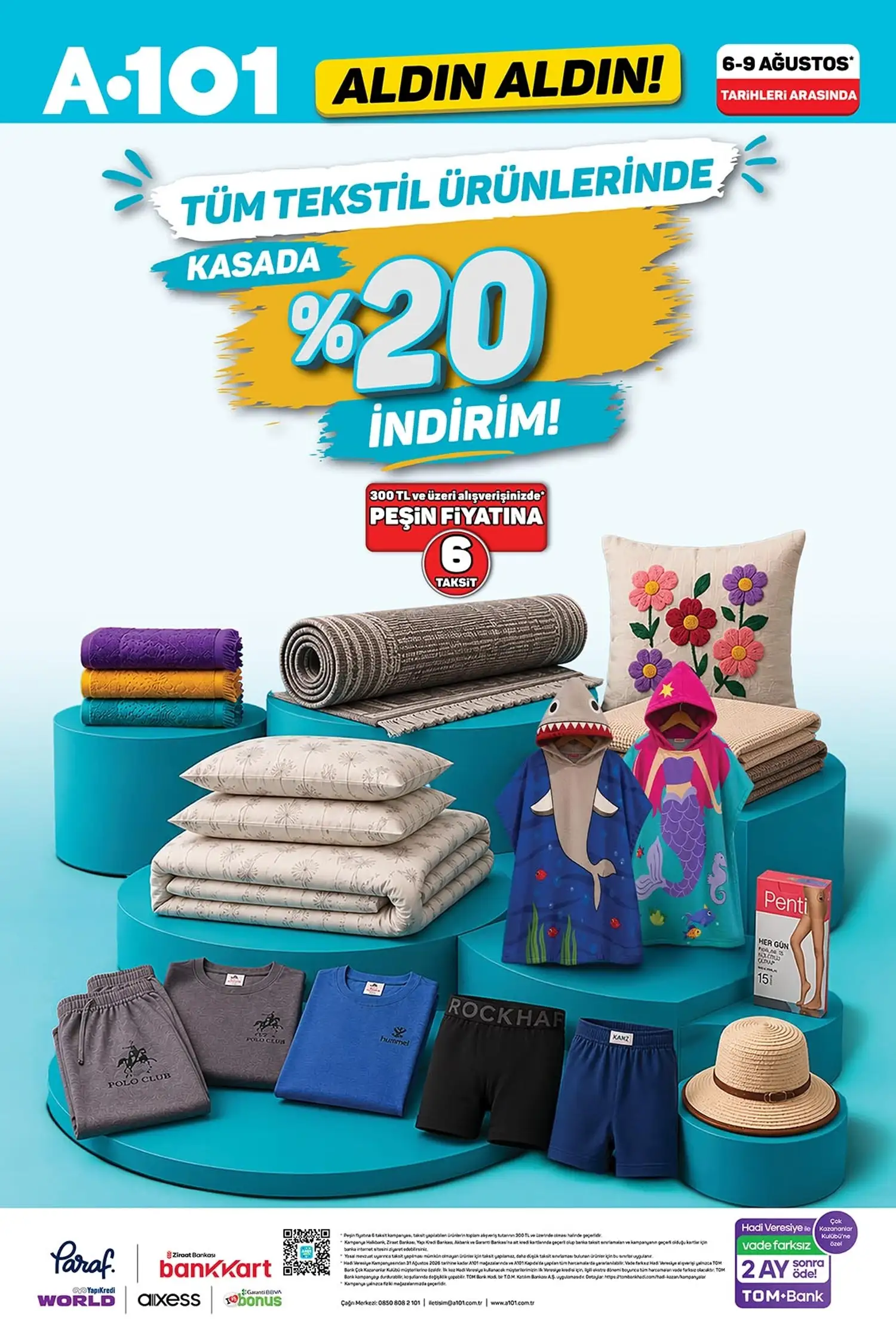 A101 6 Ağustos 2026 Aktüel Ürünler Kataloğu 12