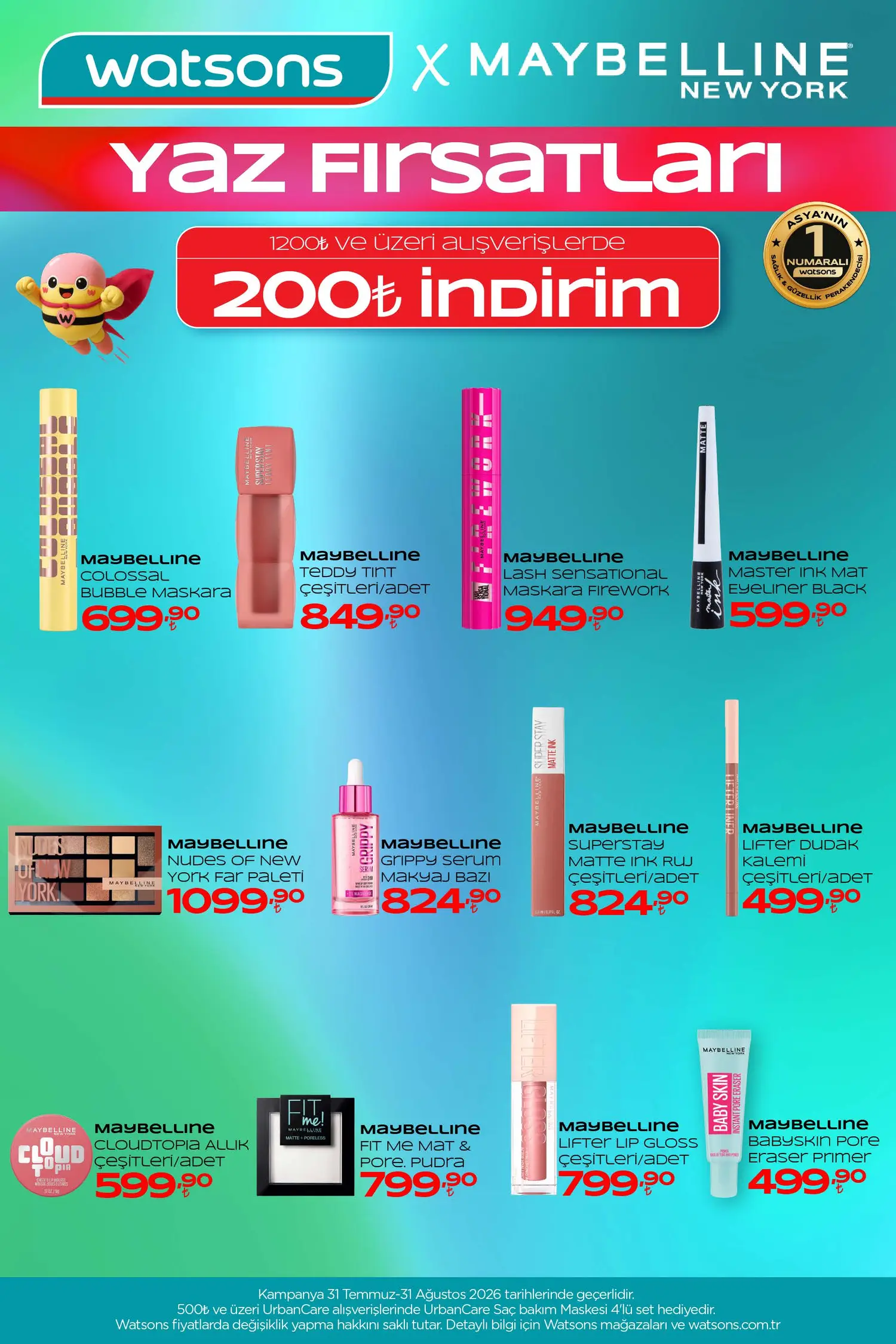 Watsons Ağustos 2026 Kataloğu – 8. Aktüel Katalog 10