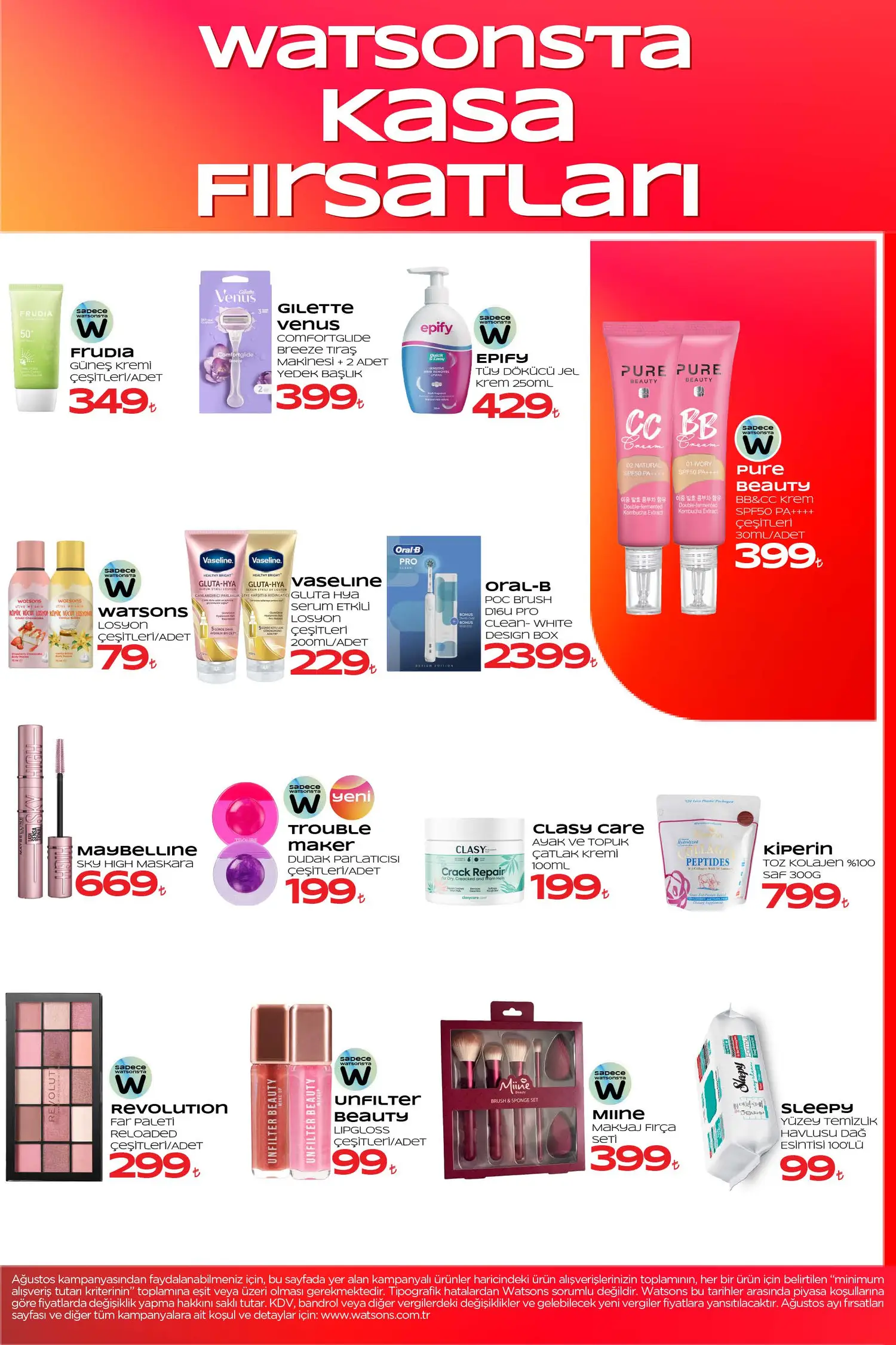 Watsons Ağustos 2026 Kataloğu – 8. Aktüel Katalog 13
