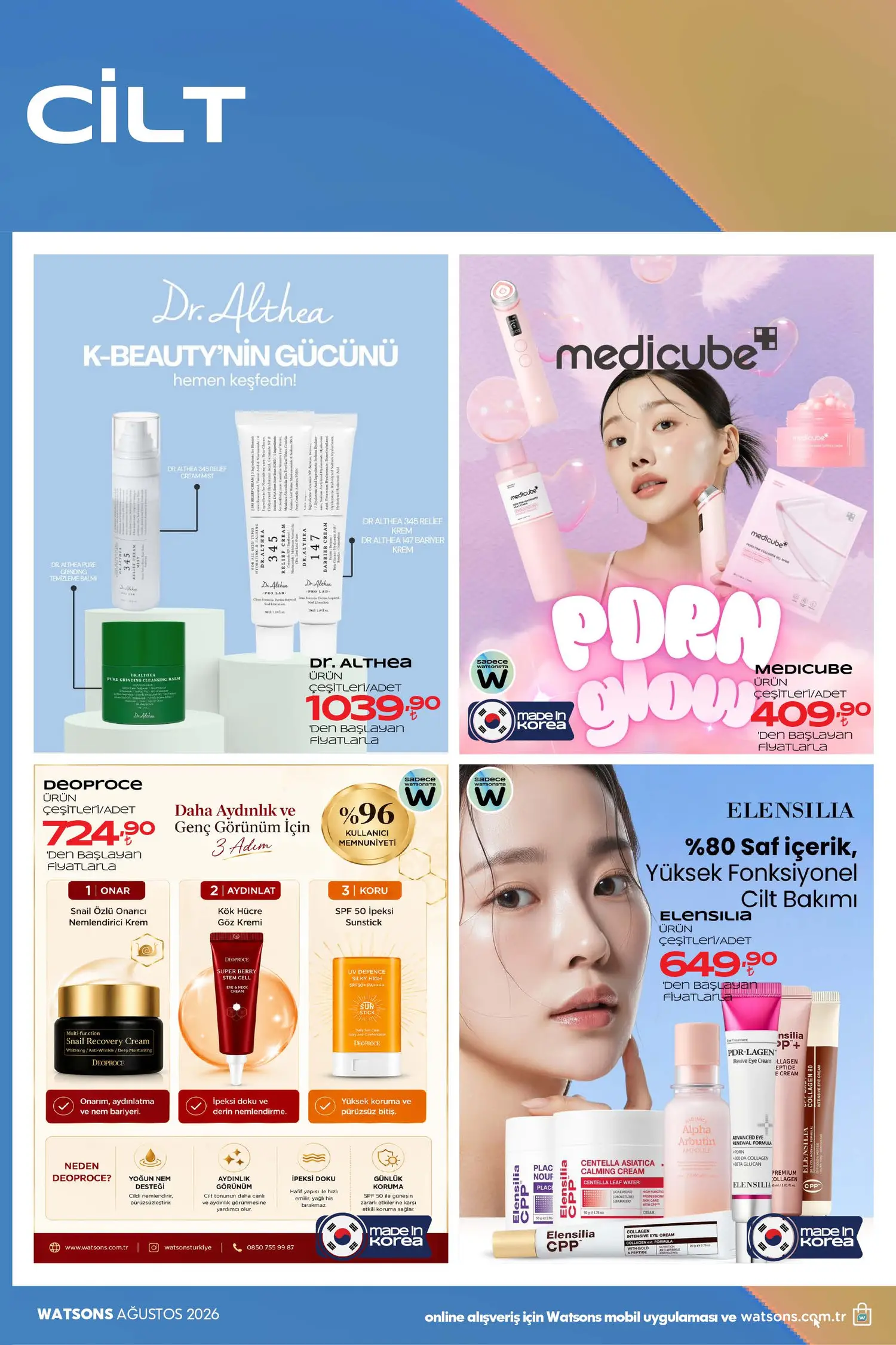 Watsons Ağustos 2026 Kataloğu – 8. Aktüel Katalog 28