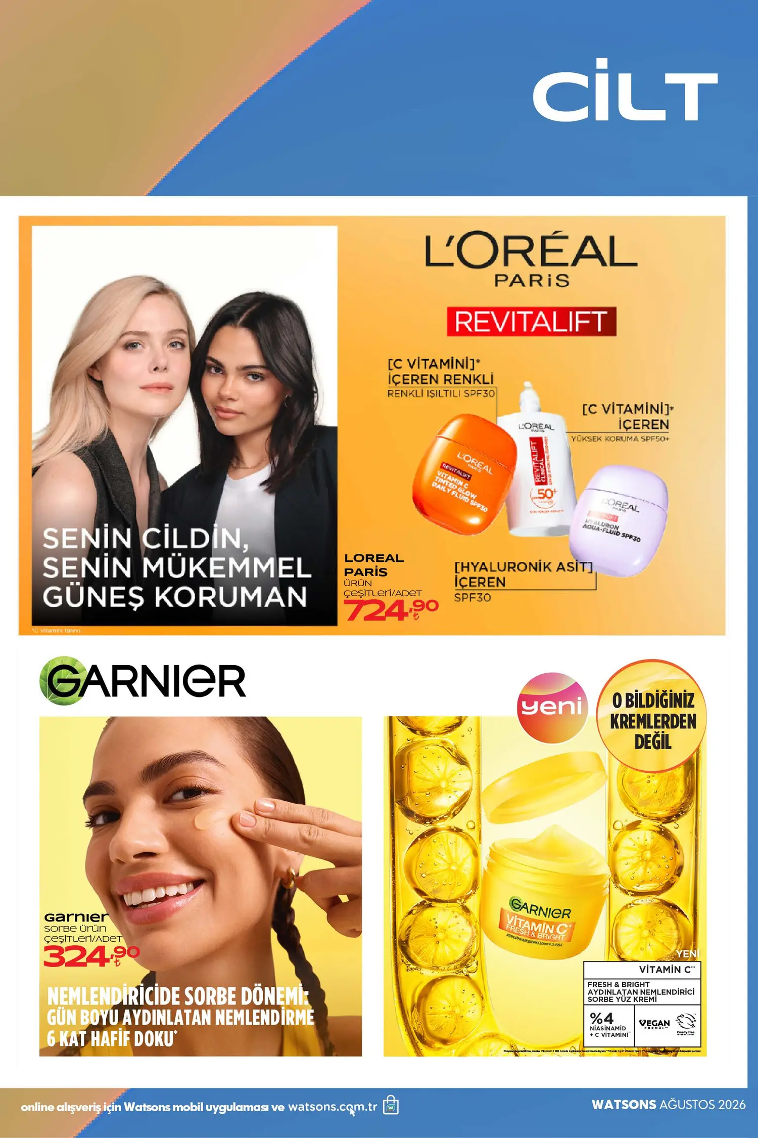 Watsons Ağustos 2026 Kataloğu – 8. Aktüel Katalog 31