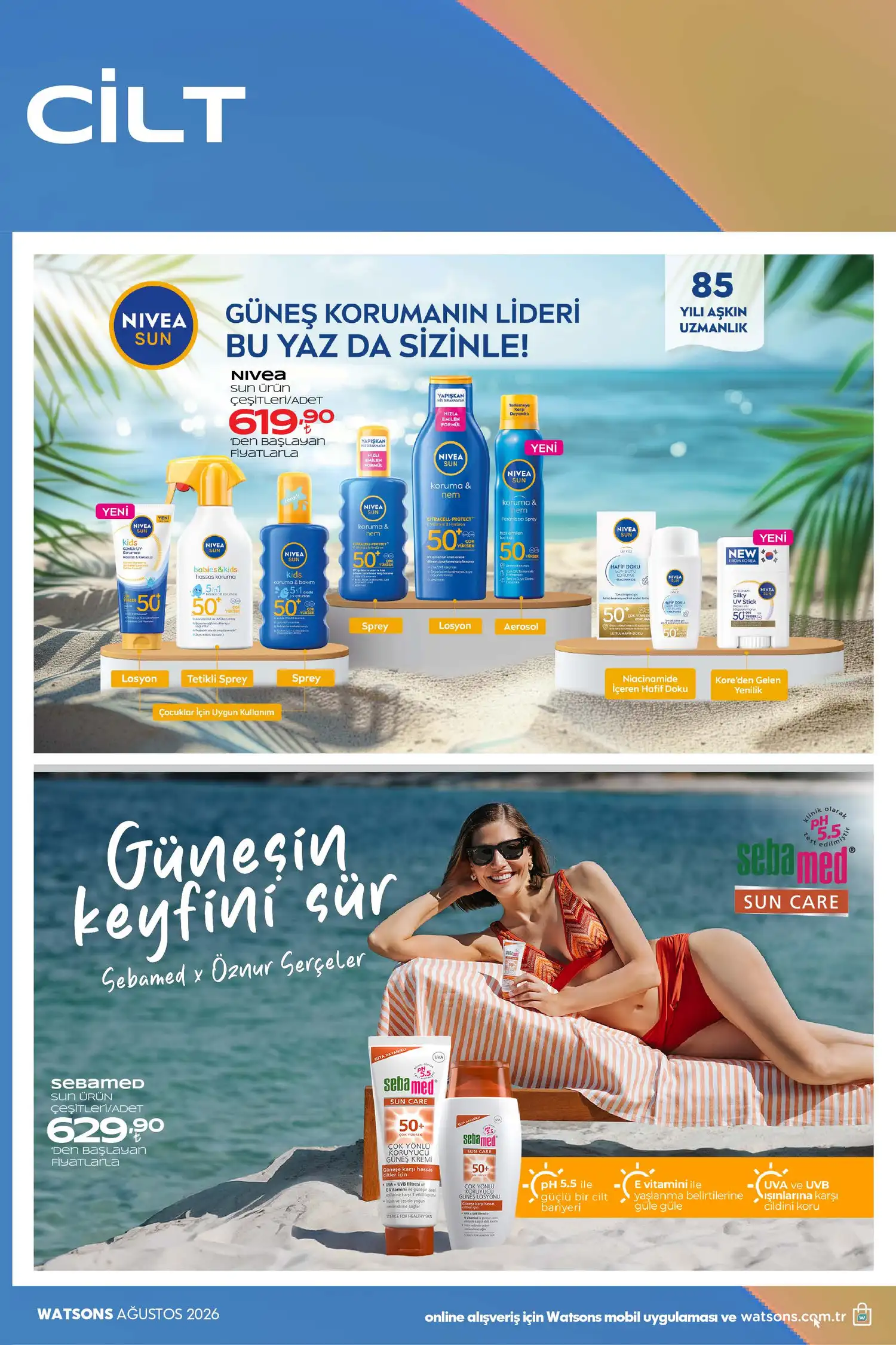 Watsons Ağustos 2026 Kataloğu – 8. Aktüel Katalog 32
