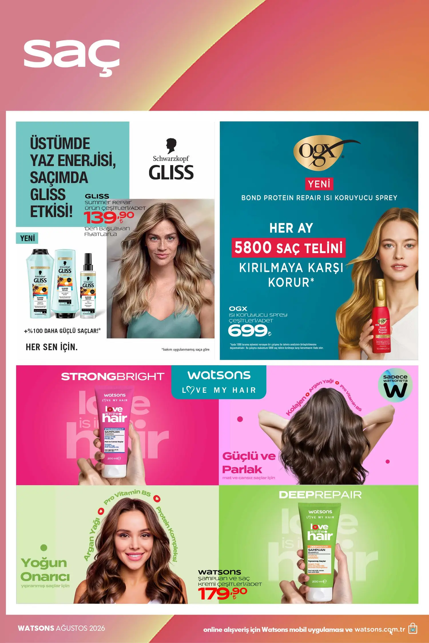 Watsons Ağustos 2026 Kataloğu – 8. Aktüel Katalog 33