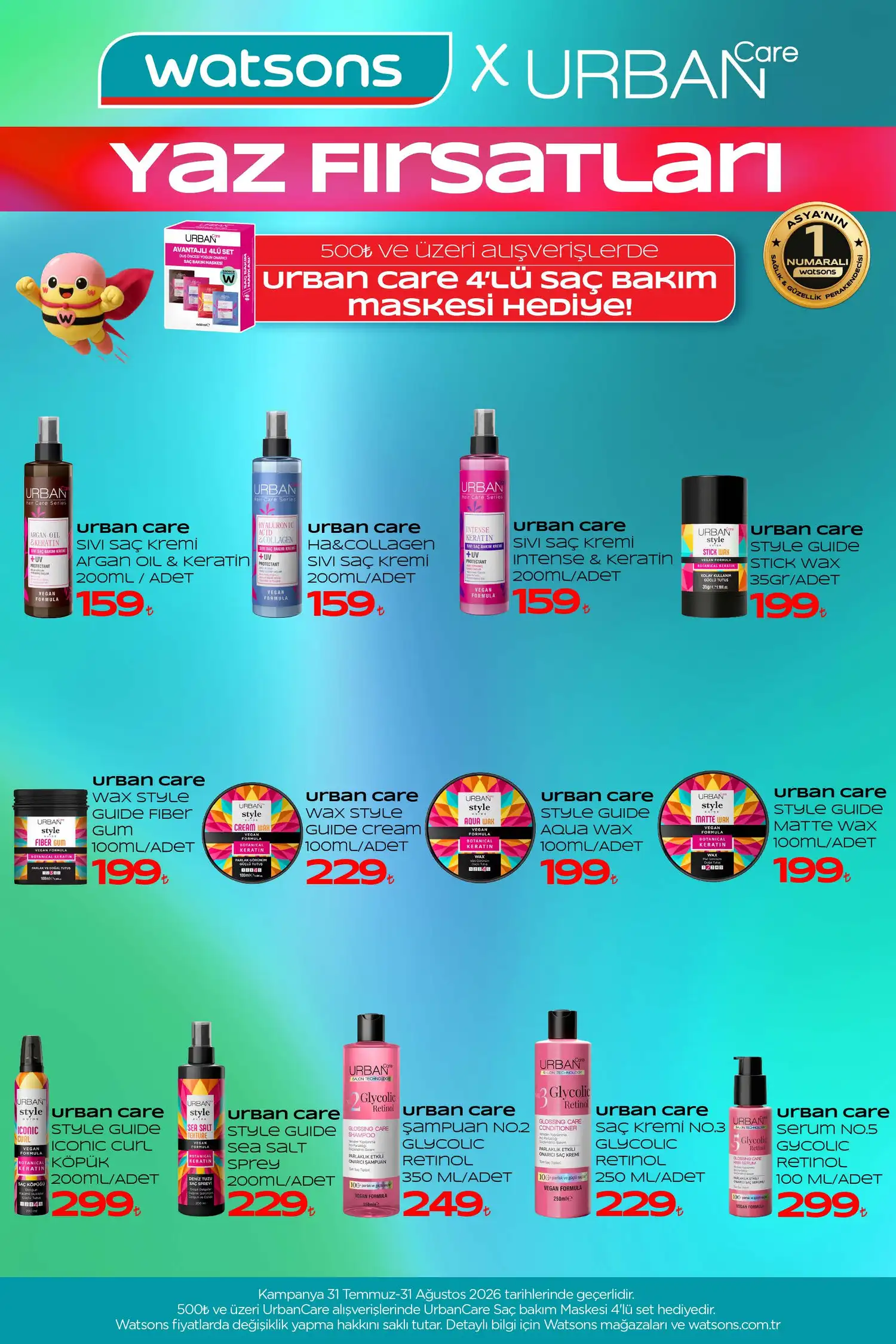 Watsons Ağustos 2026 Kataloğu – 8. Aktüel Katalog 7